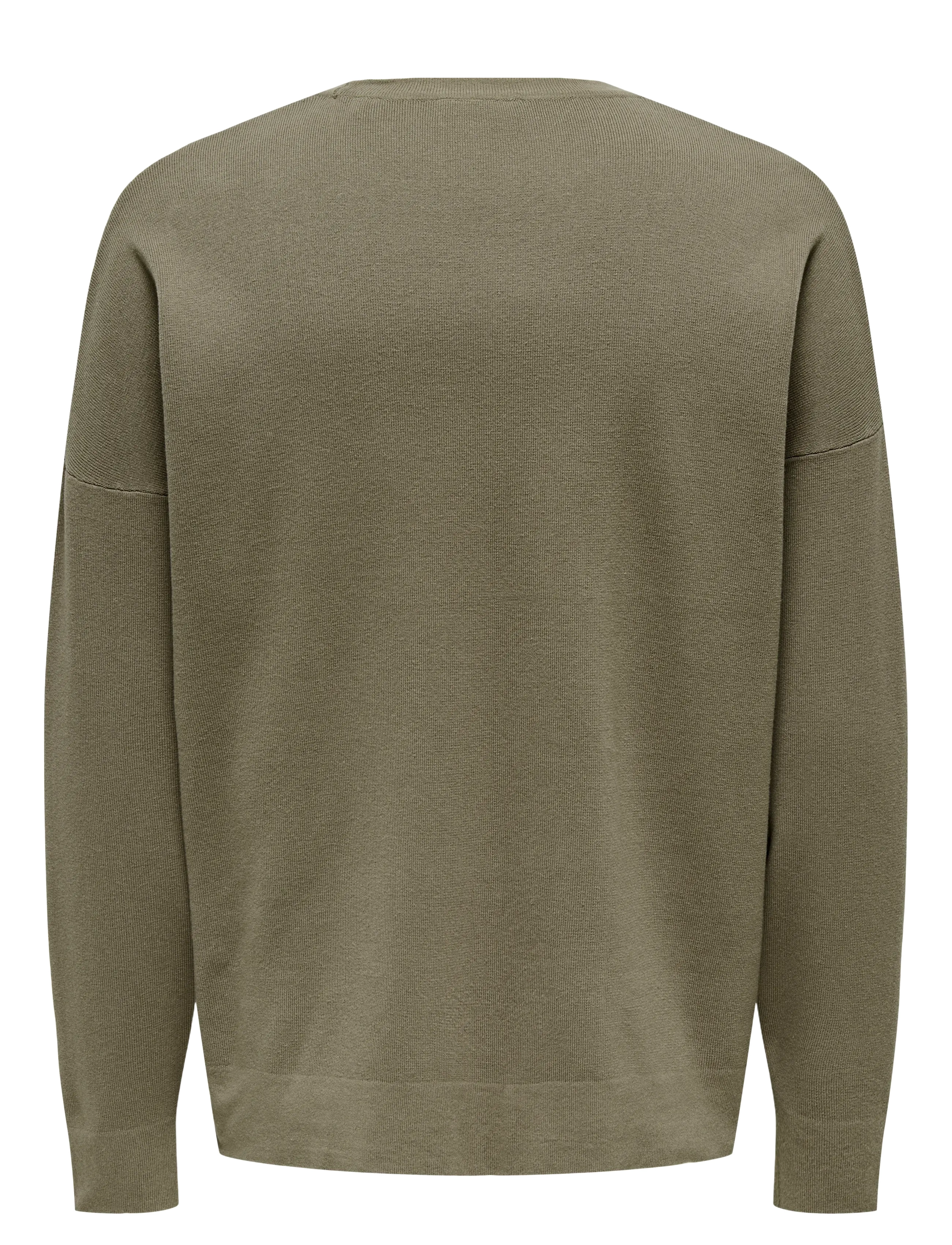 ONLY & SONS - ONSLAMAI OVZ 12 LS POCKET CREW KNIT - laveste priser - desert taupe - 1