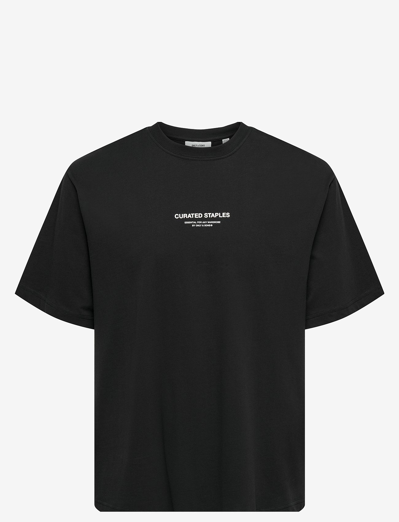 ONLY & SONS - ONSCURATED RLX PRINT SS TEE NOOS - black - 0