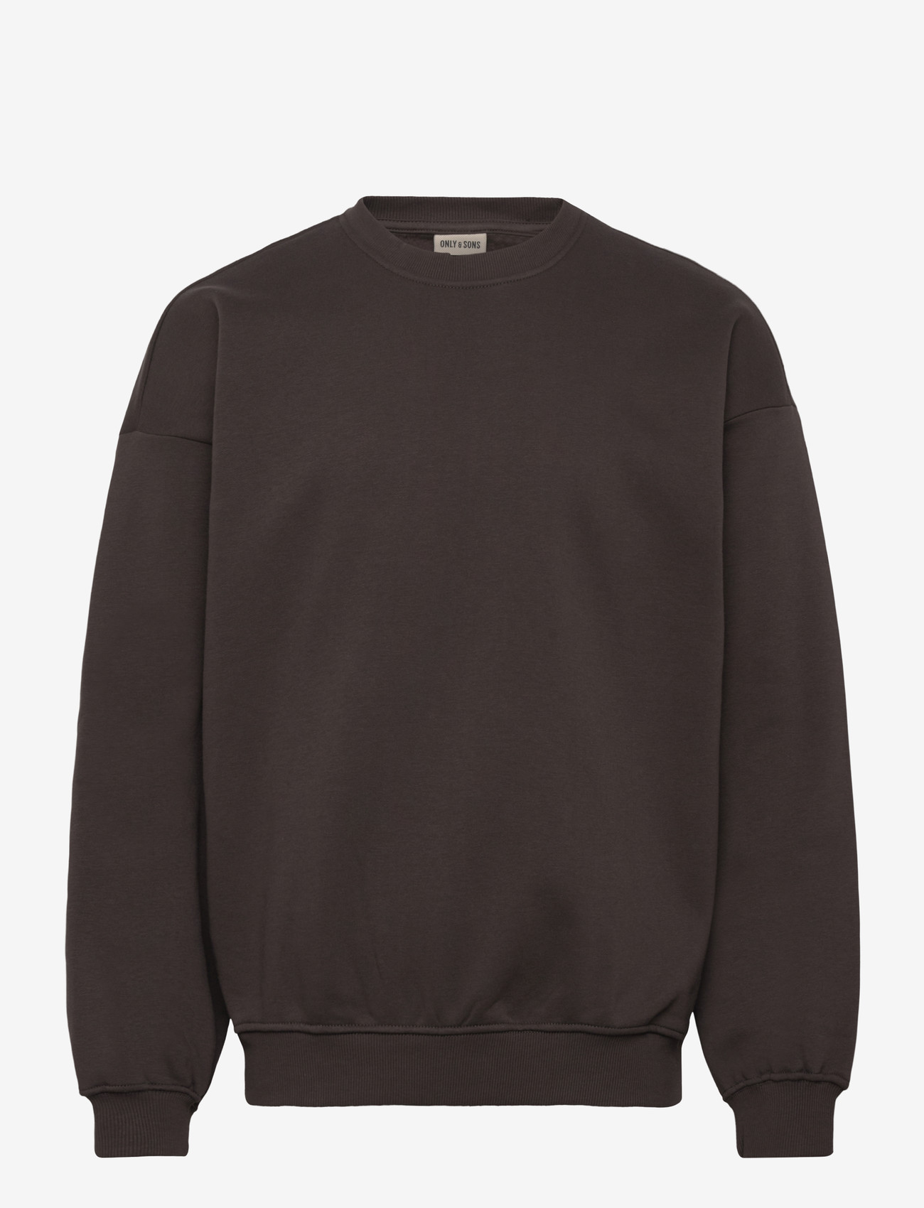 ONLY & SONS - ONSTURNER LIFE VTG CREW NECK SWEAT NOOS - hettupeysur - mulch - 1