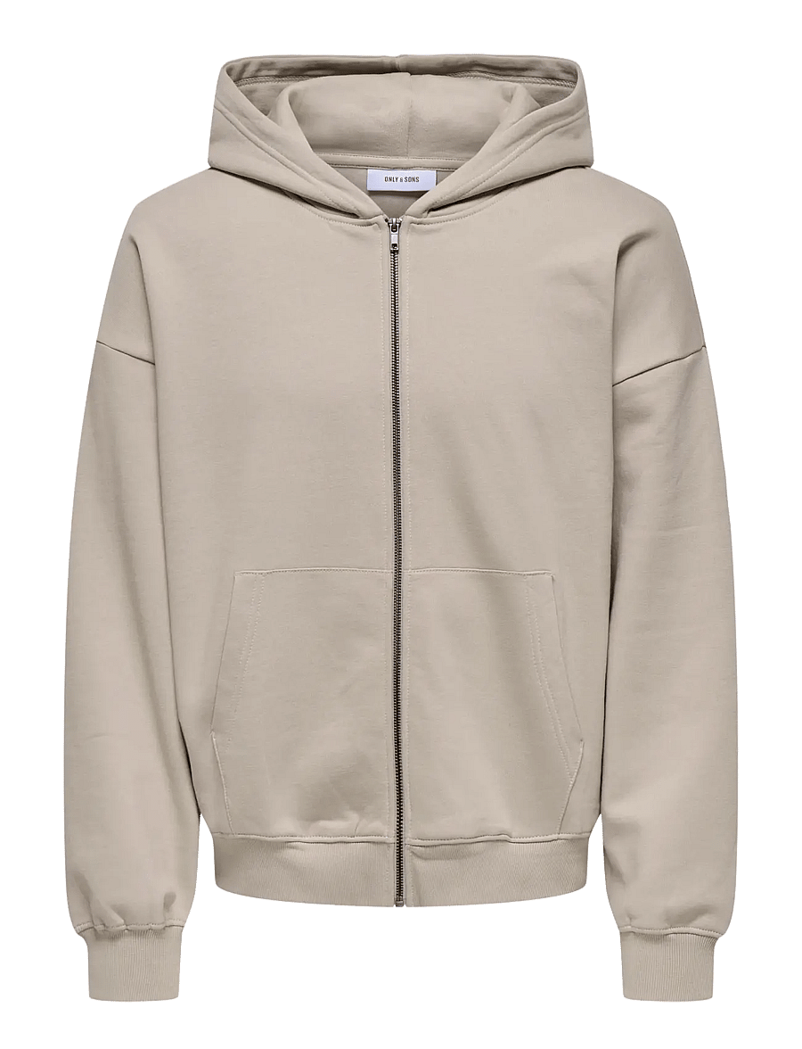 ONLY & SONS - TURNER VTG FULL ZIP NOOS - string - 0