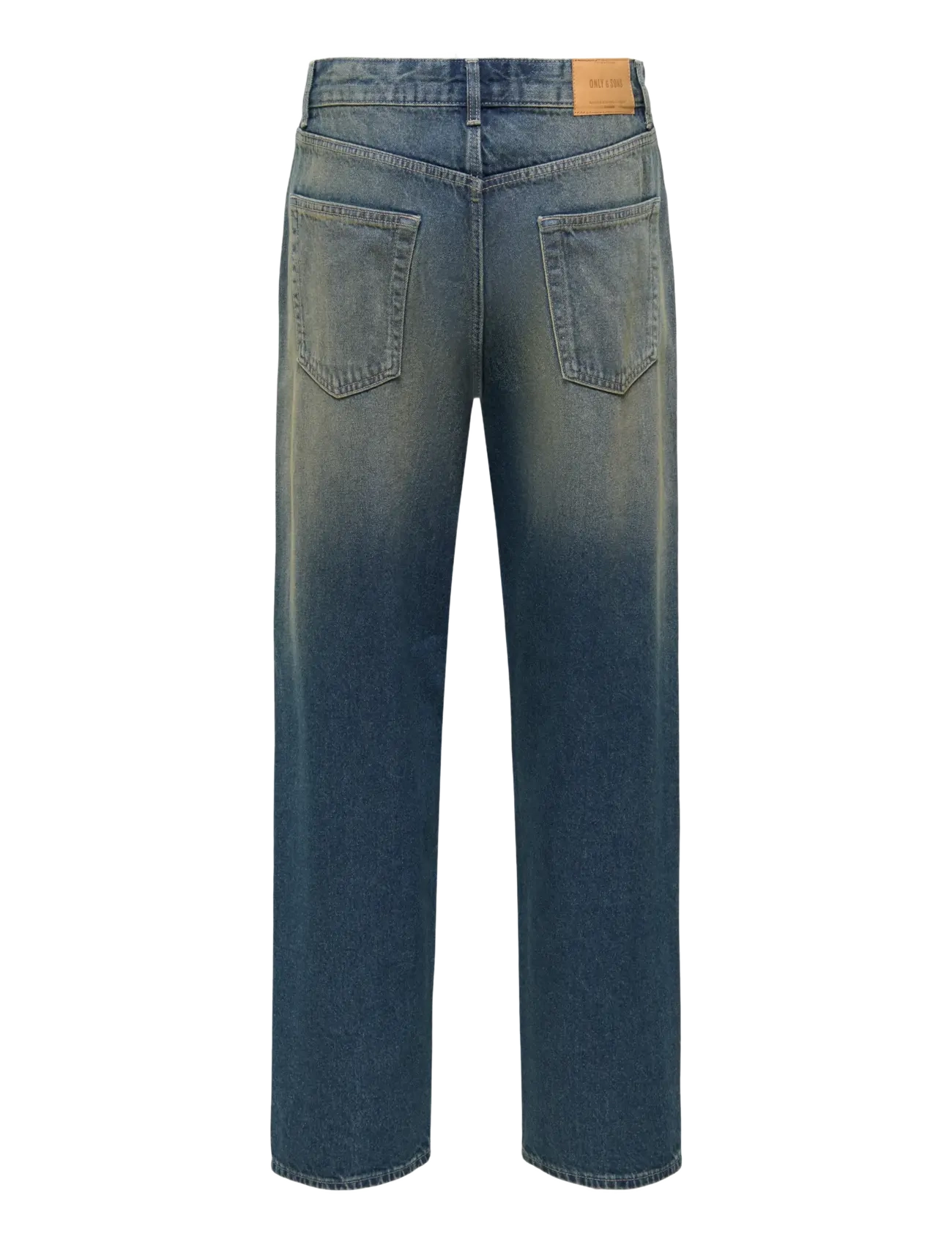 ONLY & SONS - ONSFADE LOOSE BOX PIM DNM NOOS - dark green denim - 1