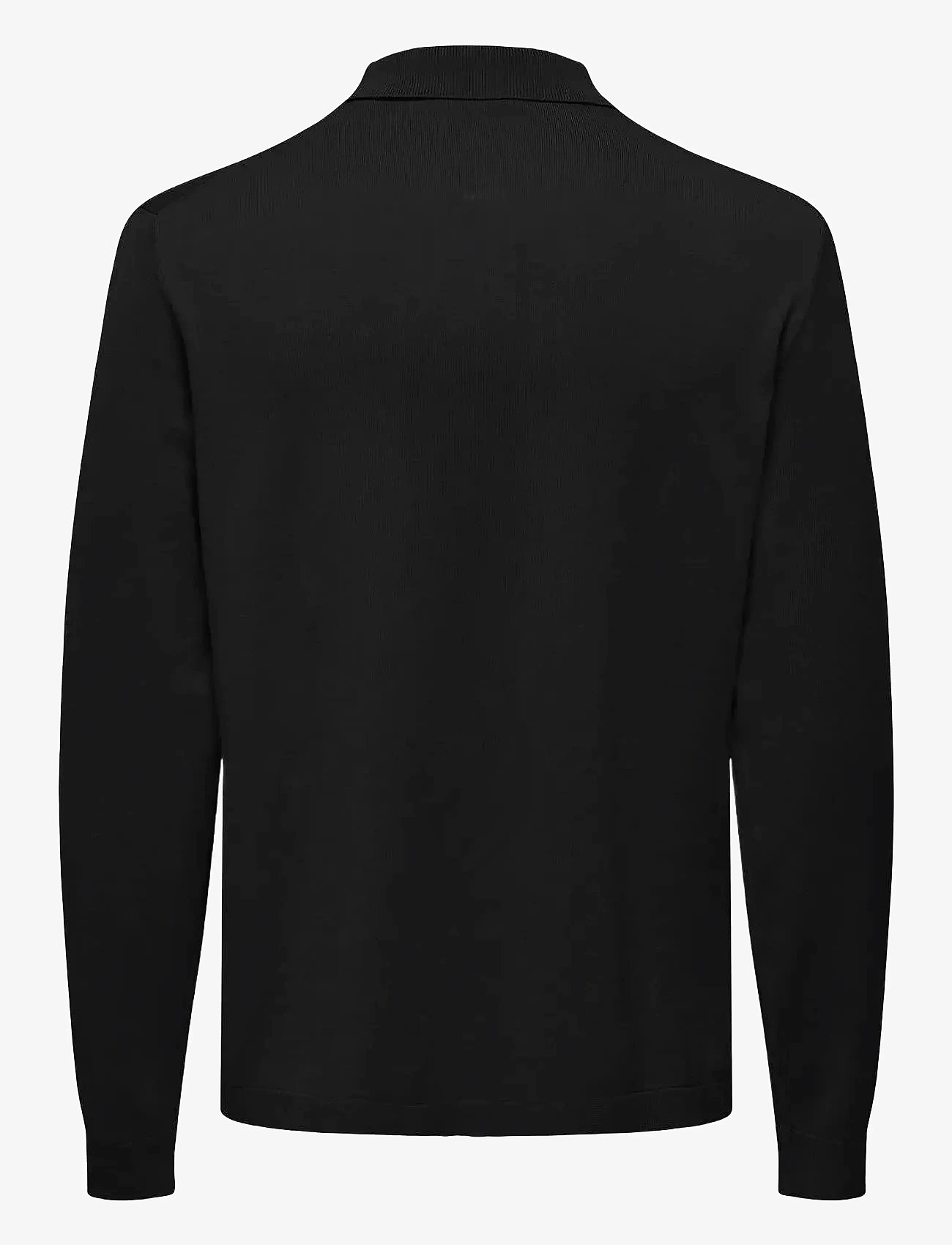 ONLY & SONS - ONSWYLER LIFE REG 14 SHIRT KNIT CS - polostrik - black - 1