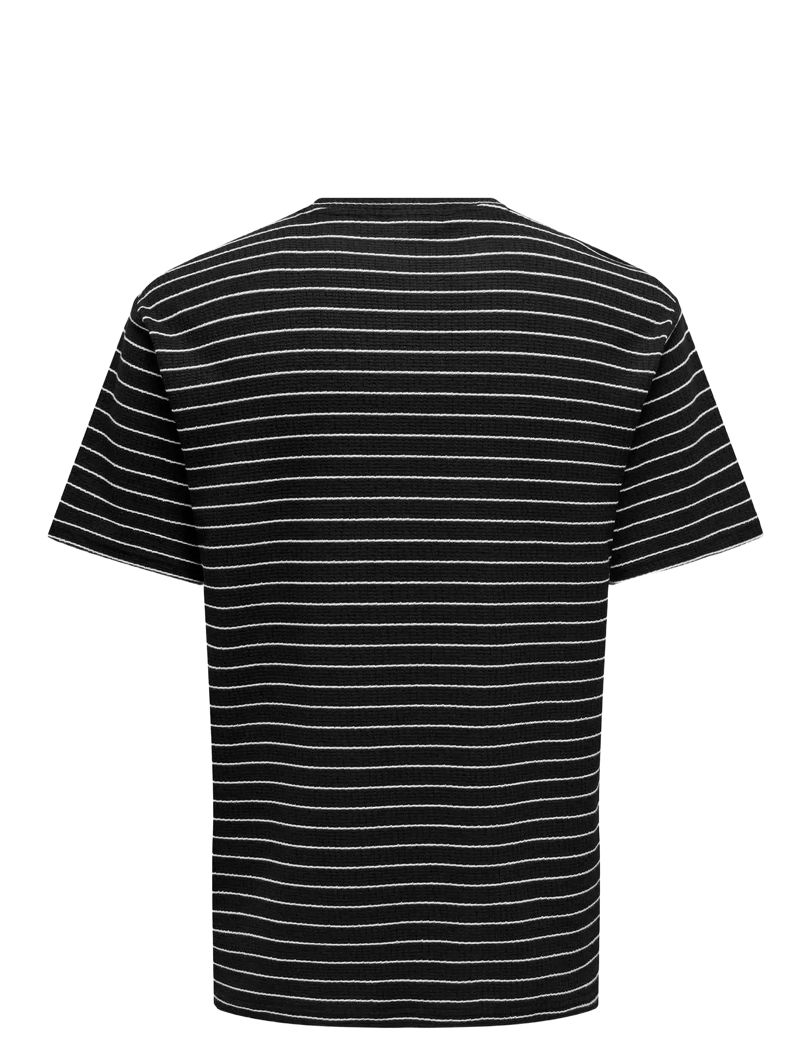ONLY & SONS - ONSSEBASTIAN REG SS TEE - lägsta priserna - black - 1