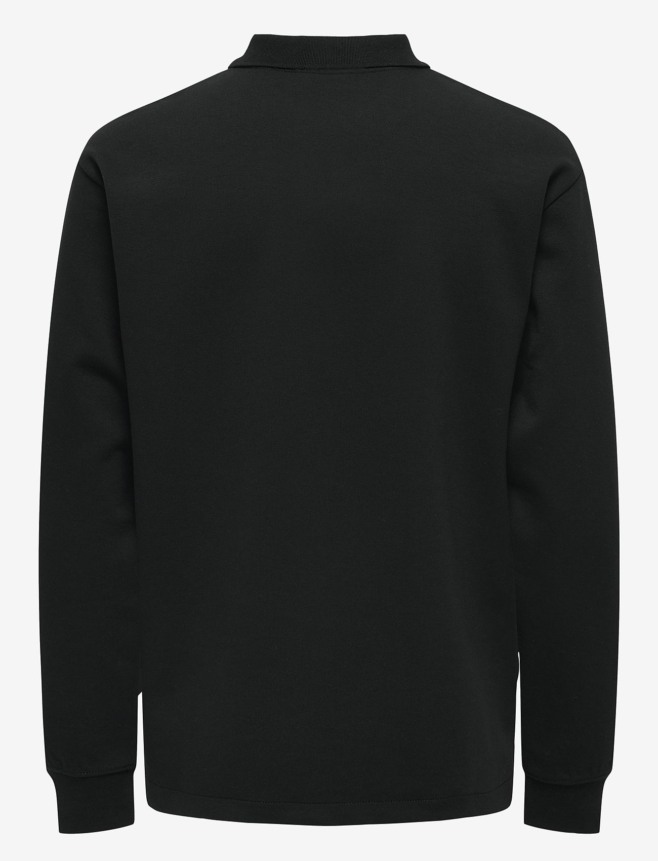 ONLY & SONS - ONSBERNARD RLX LS POLO - pikkade varrukatega polod - black - 2