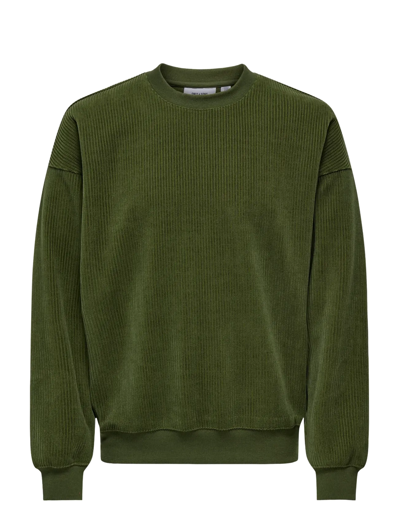 ONLY & SONS Onsbobby Vtg Crew Grün - S - Herren