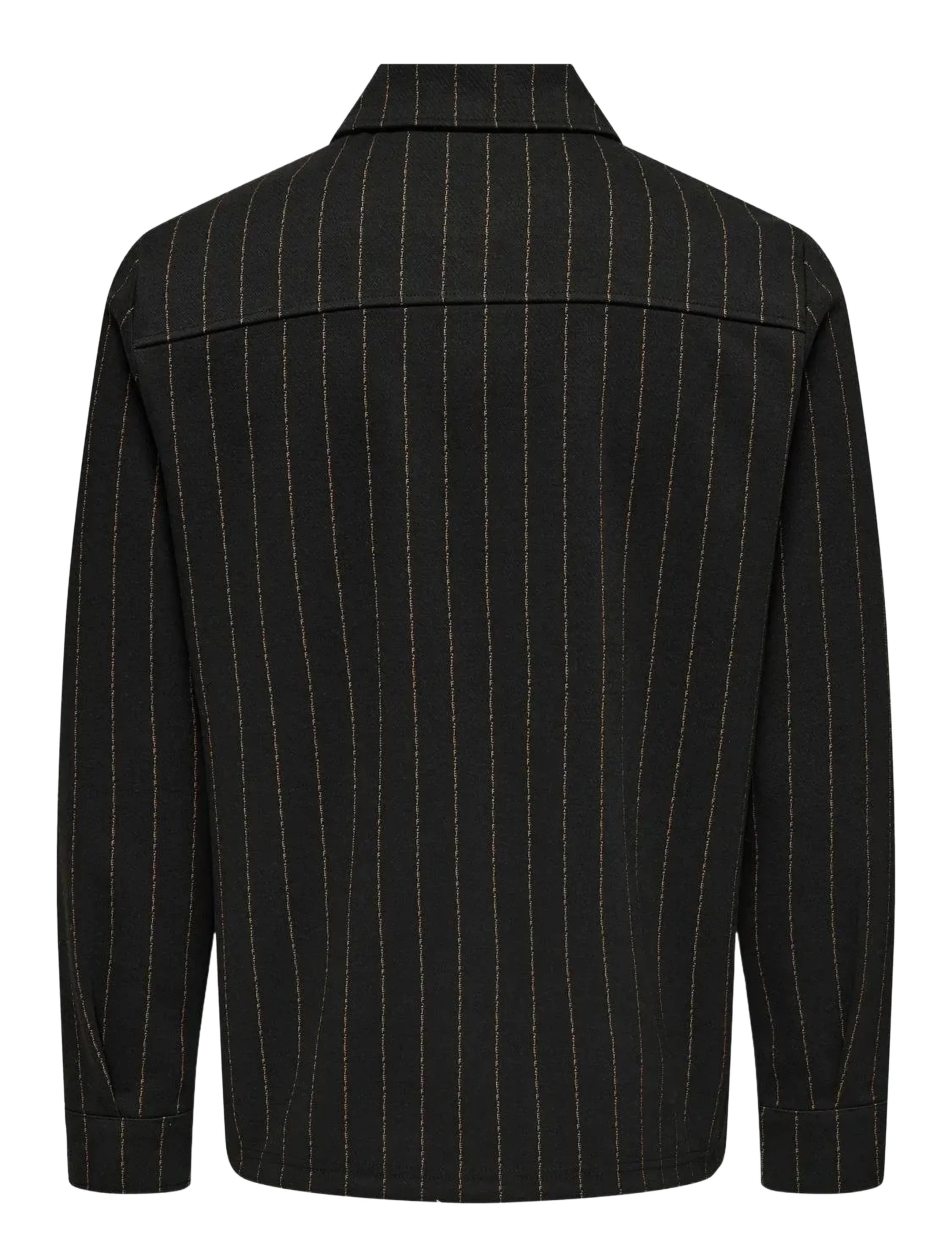 ONLY & SONS - ONSKODYL PINSTRIPE OVERSHIRT - laveste priser - hot fudge - 1