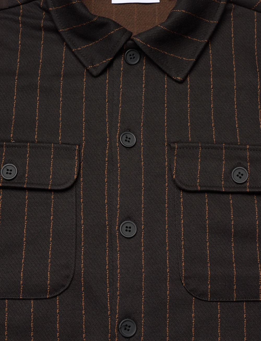 ONLY & SONS - ONSKODYL PINSTRIPE OVERSHIRT - kollektionen - hot fudge - 2