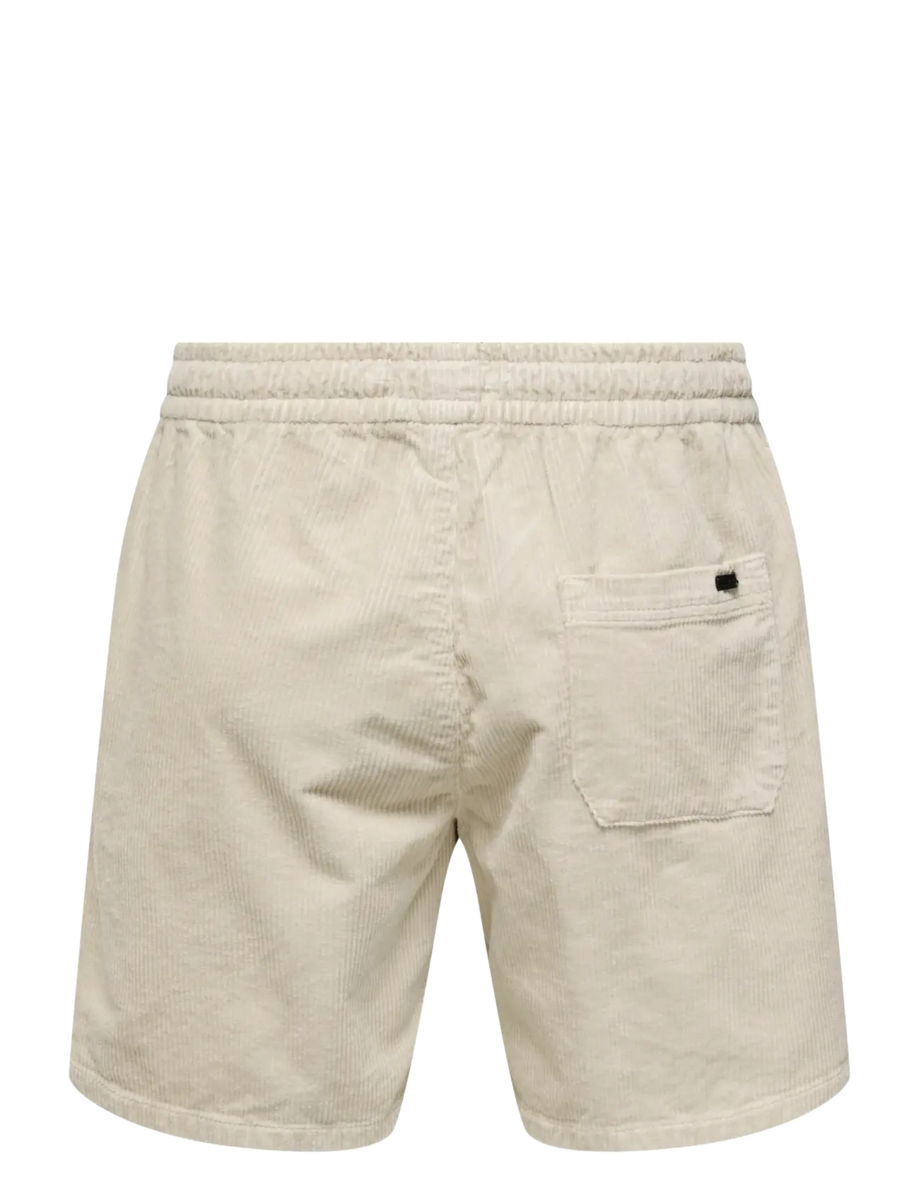 ONLY & SONS - ONSTEL CORDUROY 0185 SHORTS VD - casual shorts - silver lining - 2