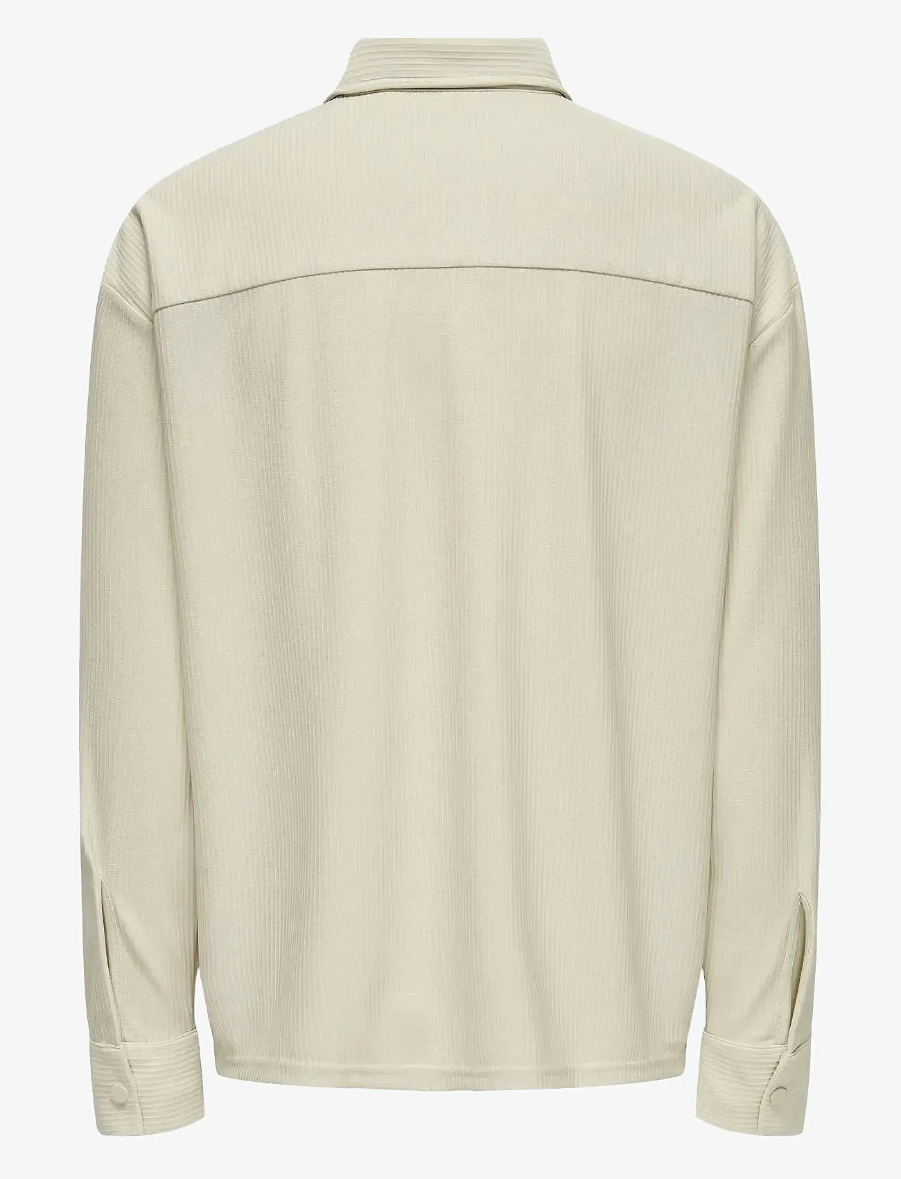 ONLY & SONS - ONSKARI PLIZZE LS RLX OVERSHIRT - kollektioner - moonstruck - 1
