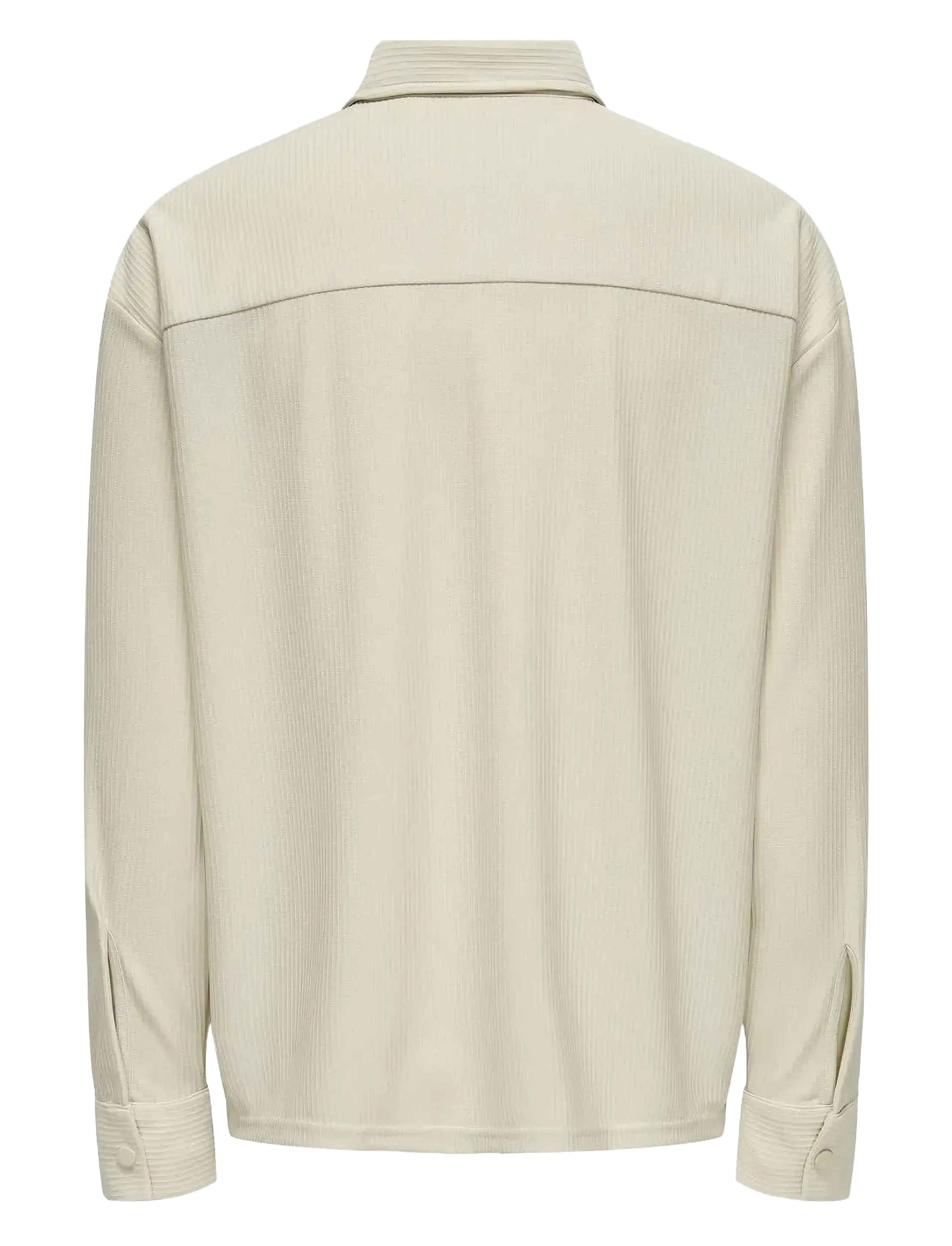 ONLY & SONS - ONSKARI PLIZZE LS RLX OVERSHIRT - laveste priser - moonstruck - 1