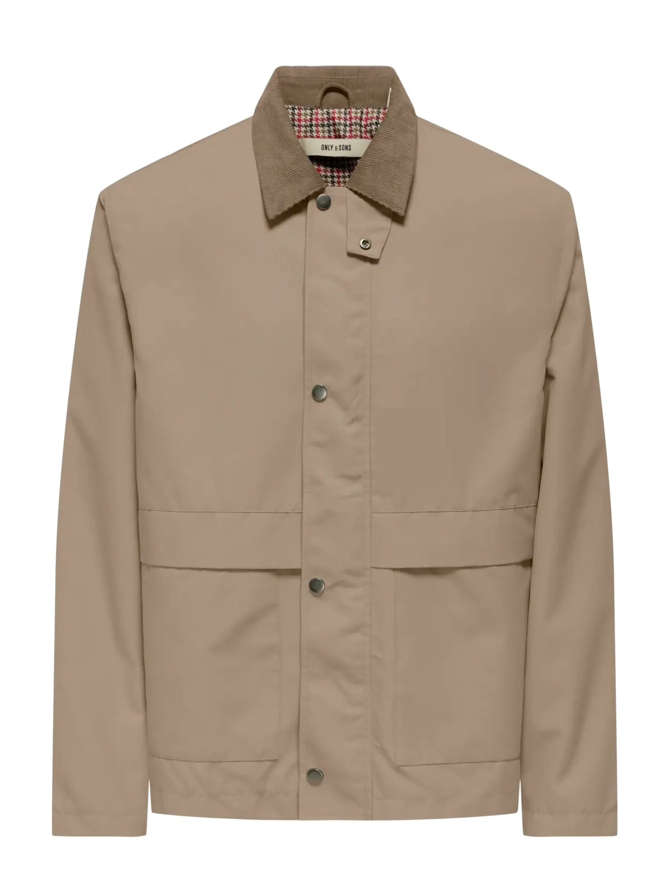 ONLY & SONS Onskosmo Life Jacke Otw Beige - L - Herren