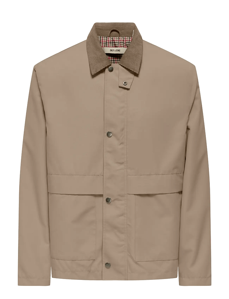 ONLY & SONS - ONSKOSMO LIFE JACKET OTW - frühlingsjacken - chinchilla - 1