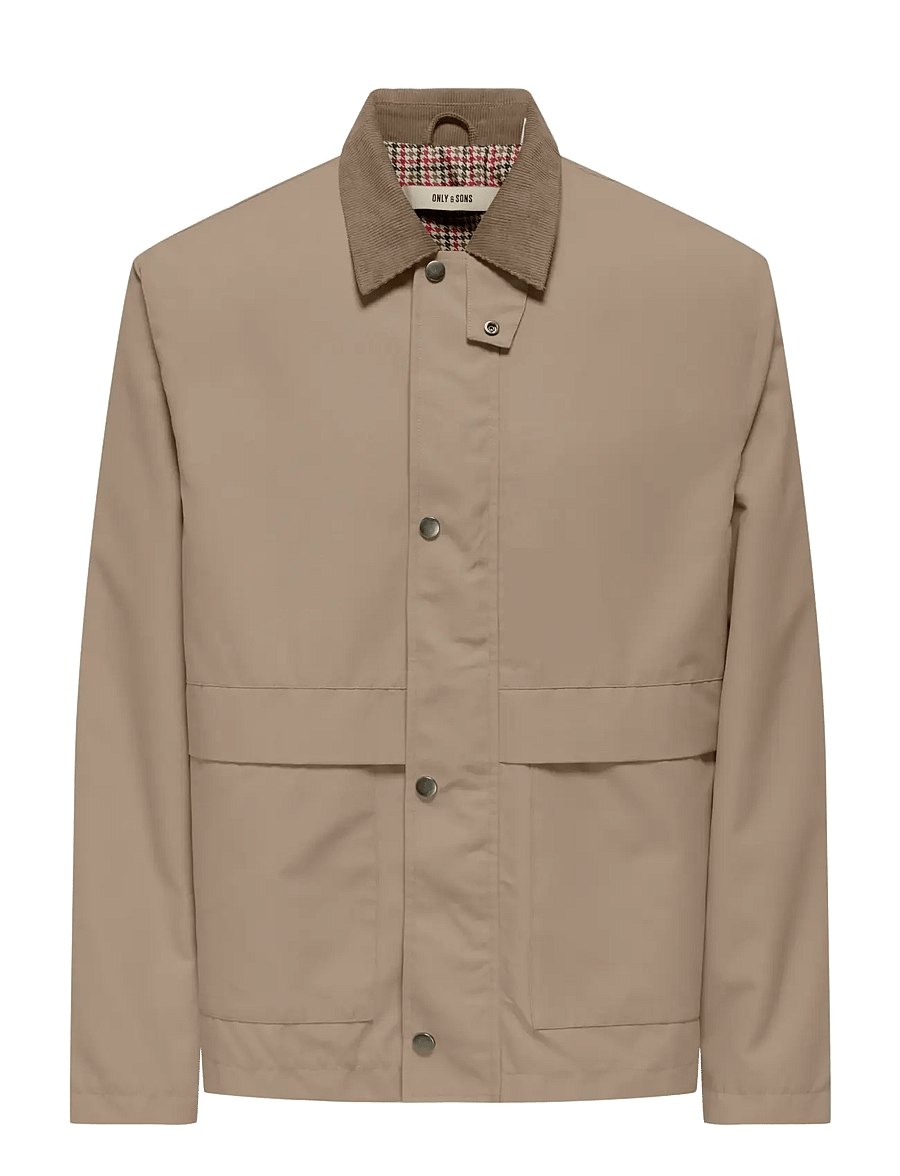 ONLY & SONS - ONSKOSMO LIFE JACKET OTW - frühlingsjacken - chinchilla - 1