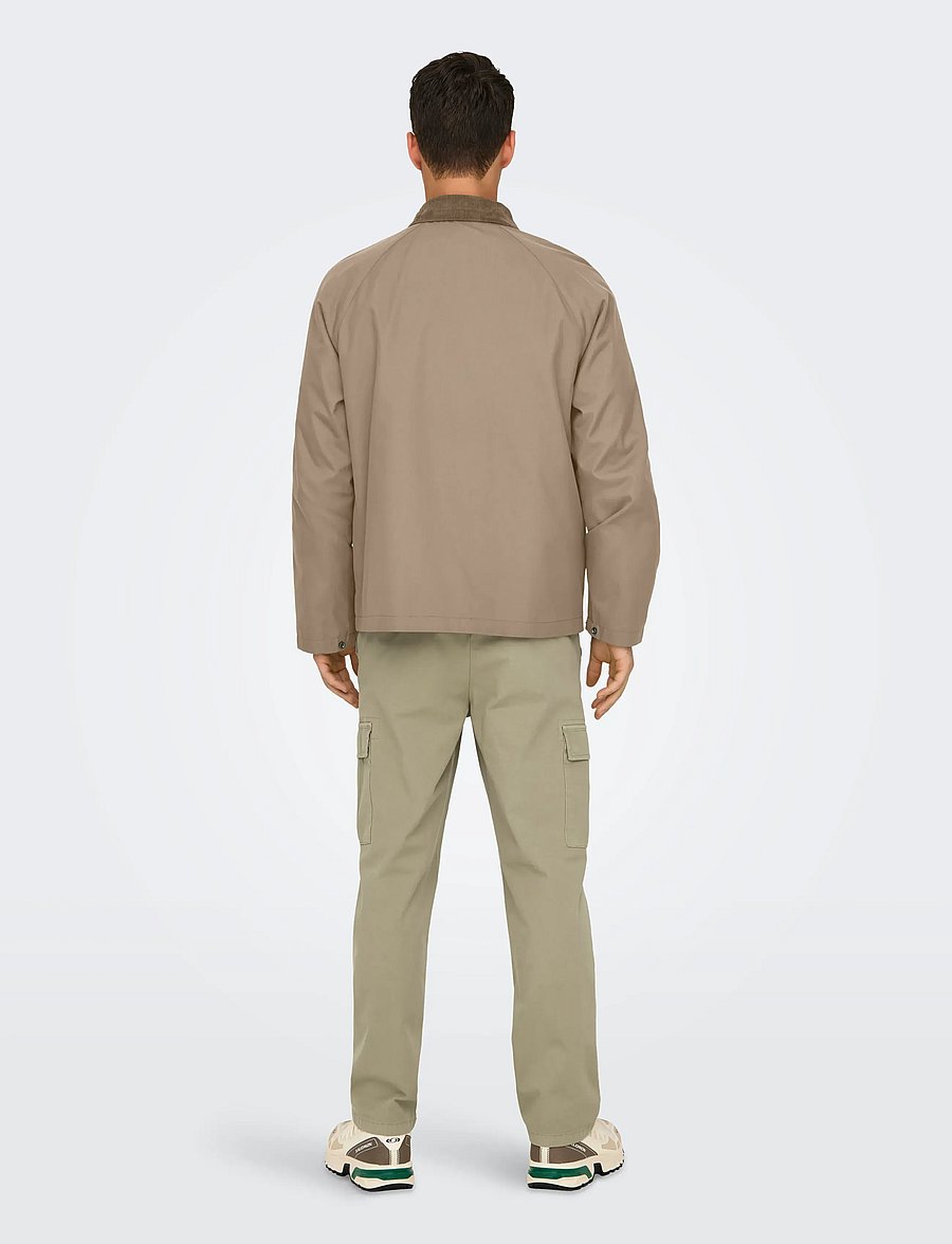 ONLY & SONS - ONSKOSMO LIFE JACKET OTW - frühlingsjacken - chinchilla - 3