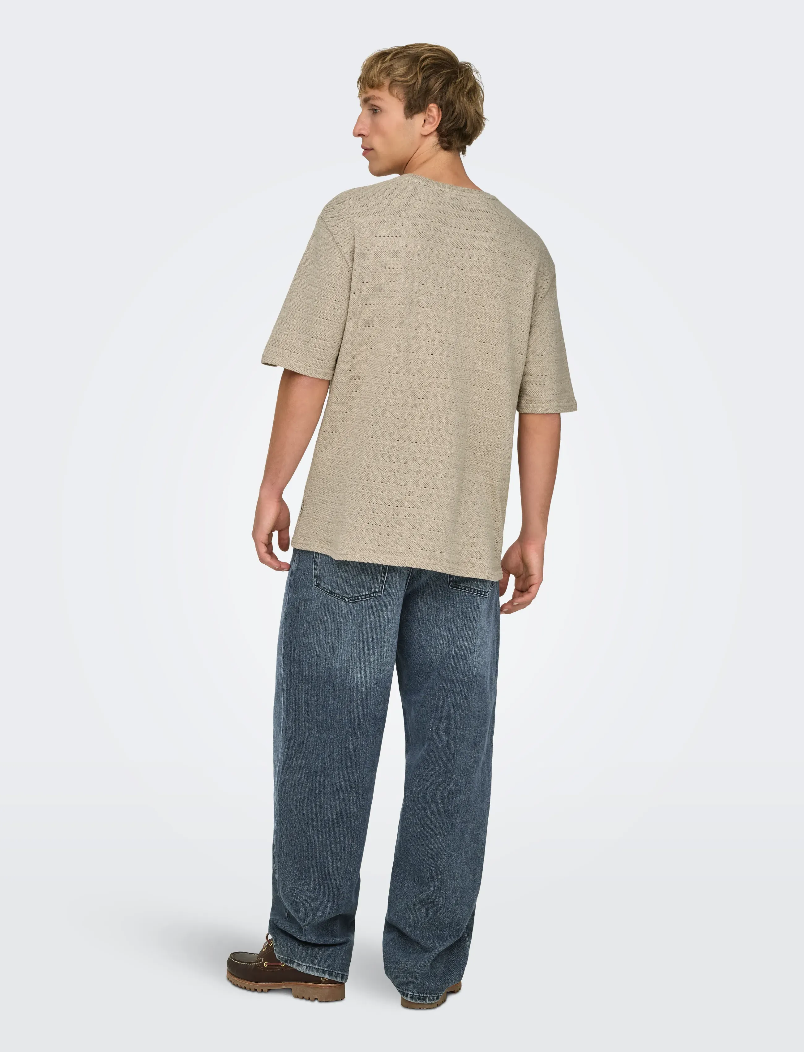 ONLY & SONS - ONSGIVO REG 12 SS CREW KNIT NOOS - rund hals - string - 3