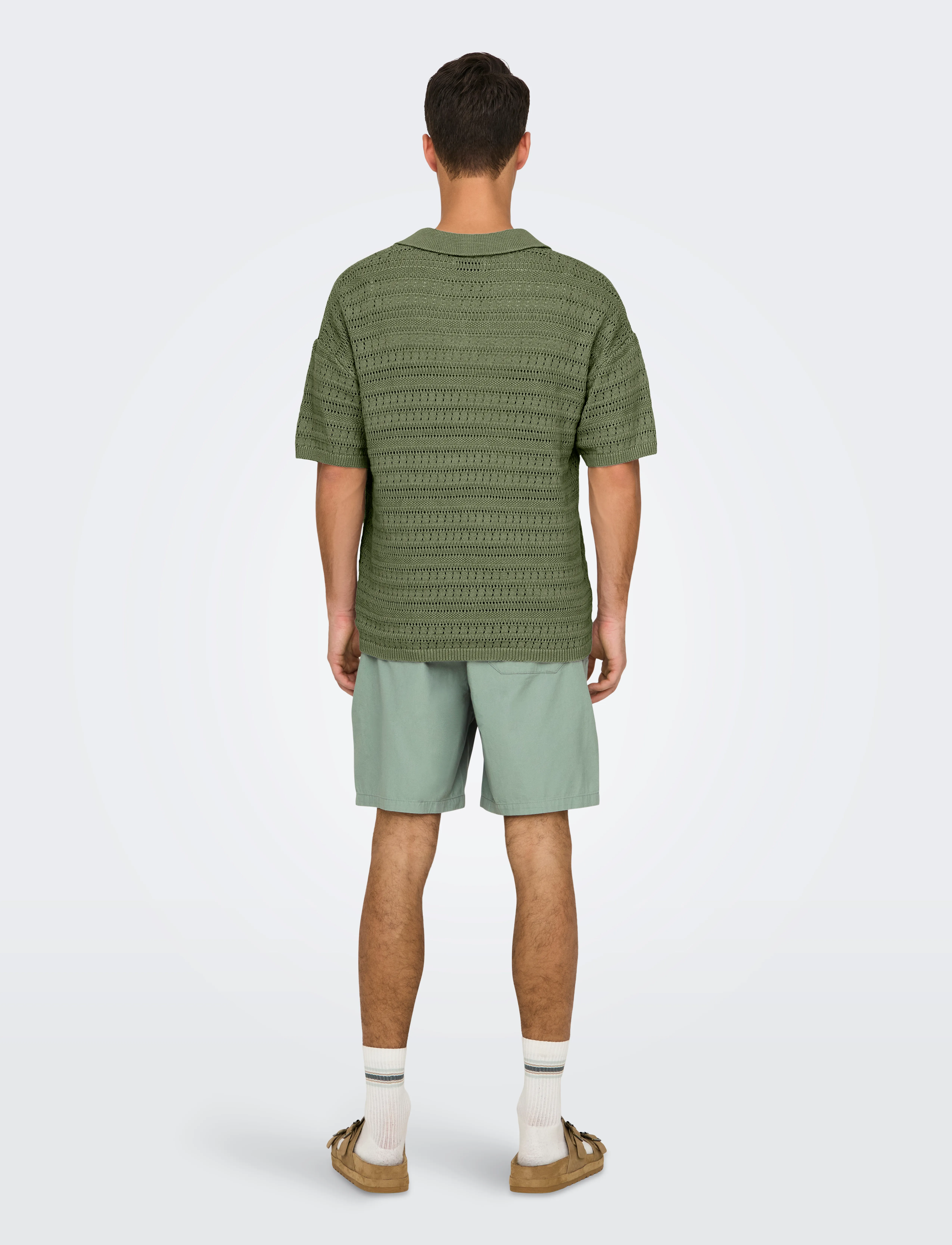 Onsgrayson Ds 5 Chochet Polo Knit Noos 2