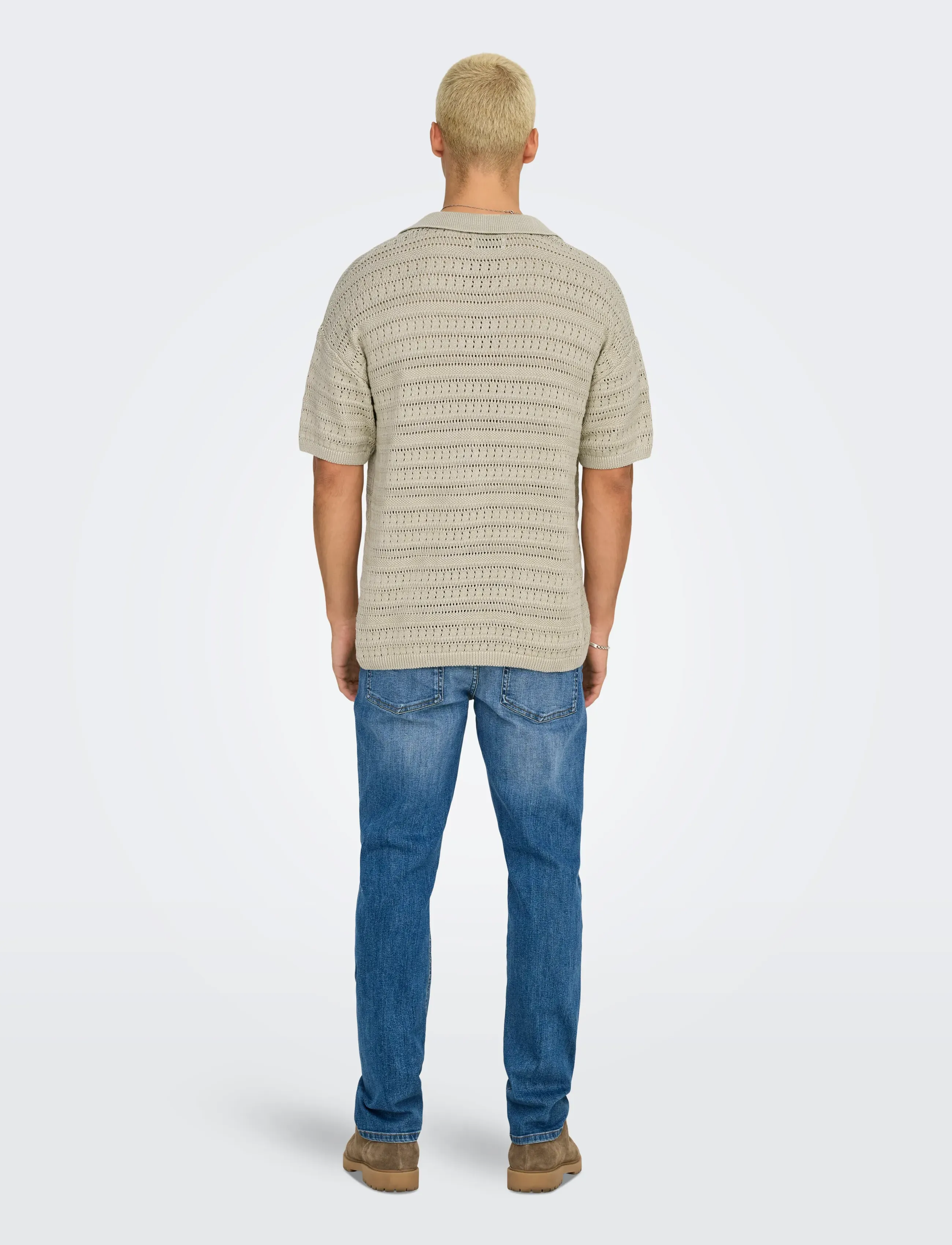 Onsgrayson Ds 5 Chochet Polo Knit Noos 2