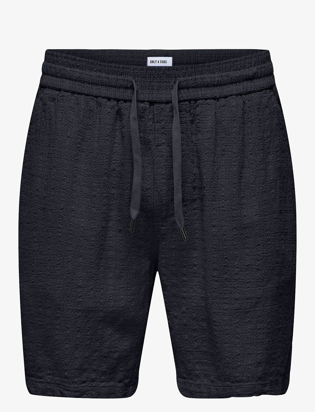 ONLY & SONS - ONSTEL LATHAM 0257 SHORTS NOOS - leinen-shorts - dark navy - 1