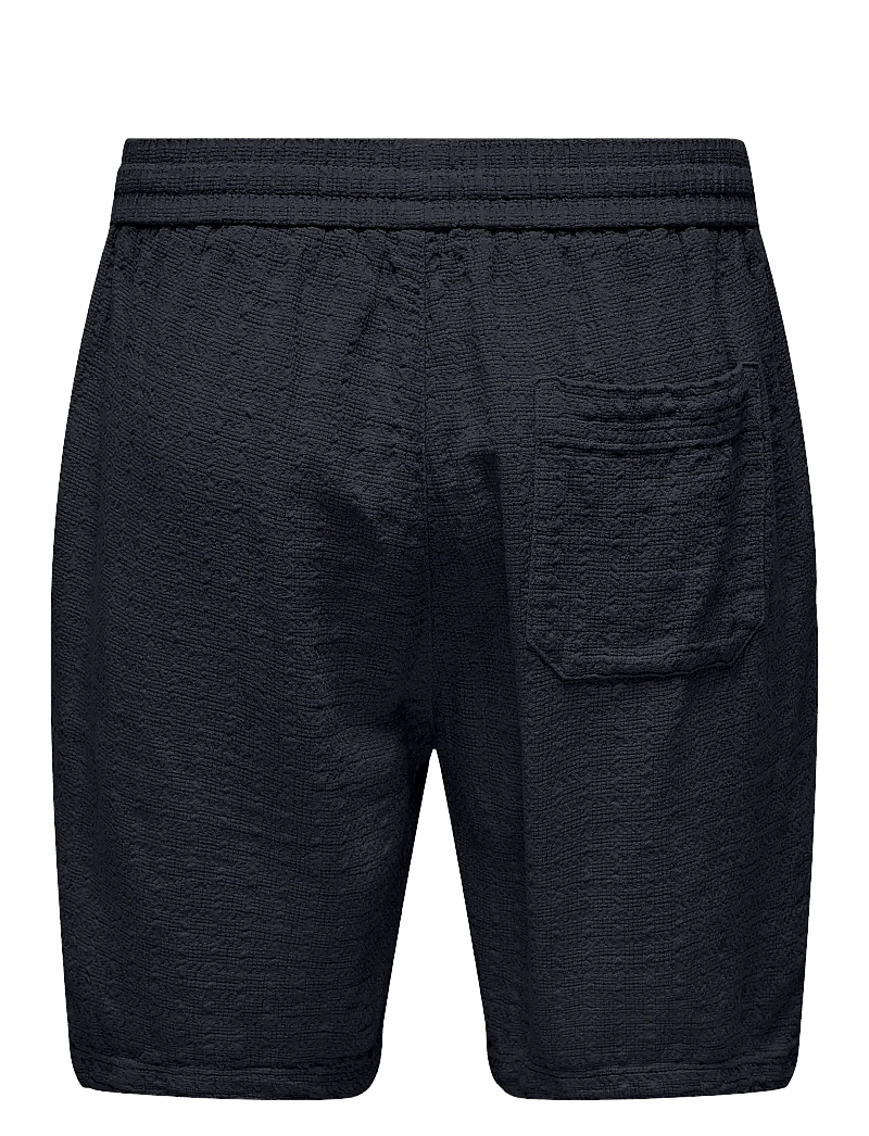 ONLY & SONS - ONSTEL LATHAM 0257 SHORTS NOOS - leinen-shorts - dark navy - 2