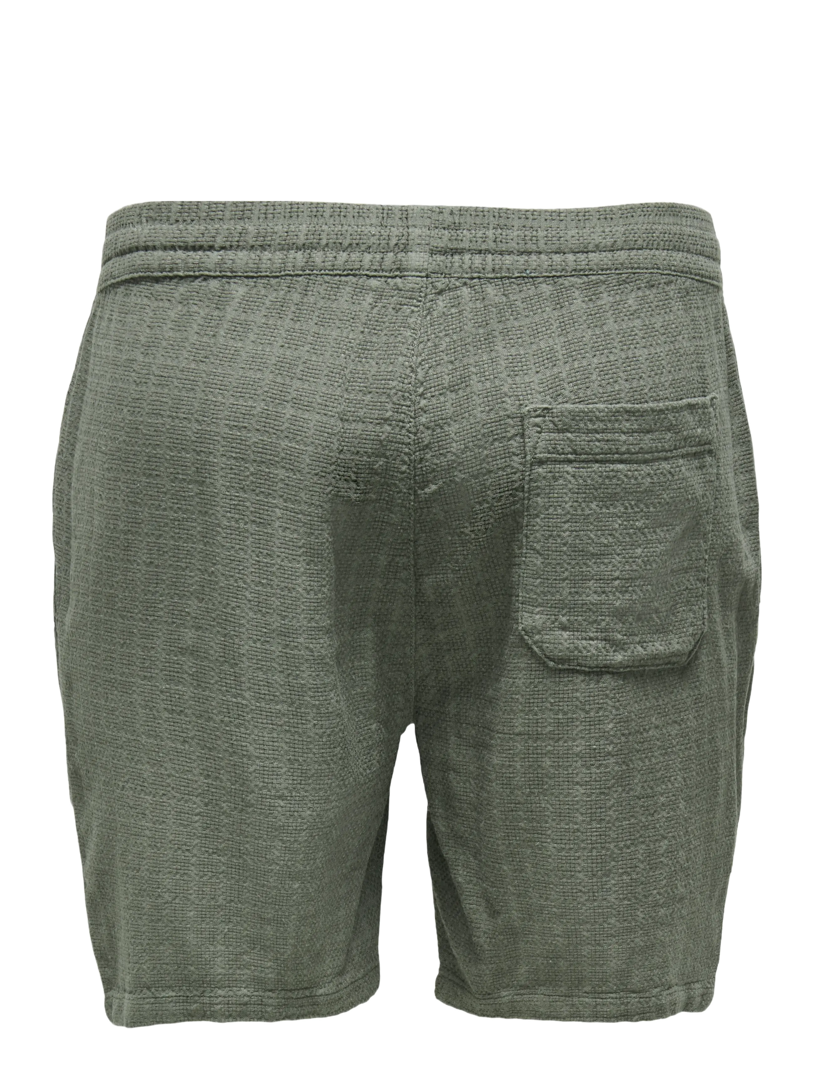ONLY & SONS - ONSTEL LATHAM 0257 SHORTS NOOS - linshorts - dusty olive - 2