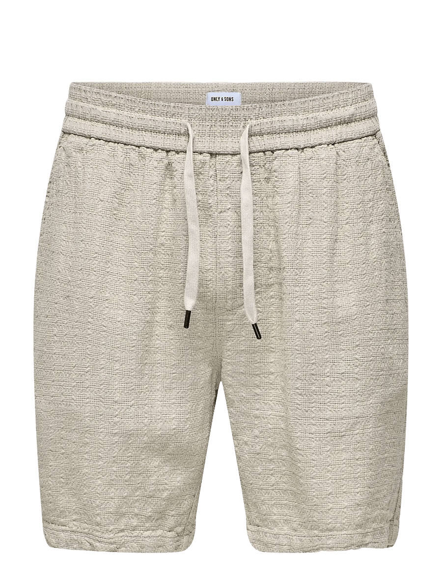 ONLY & SONS - ONSTEL LATHAM 0257 SHORTS NOOS - hørshorts - silver lining - 1