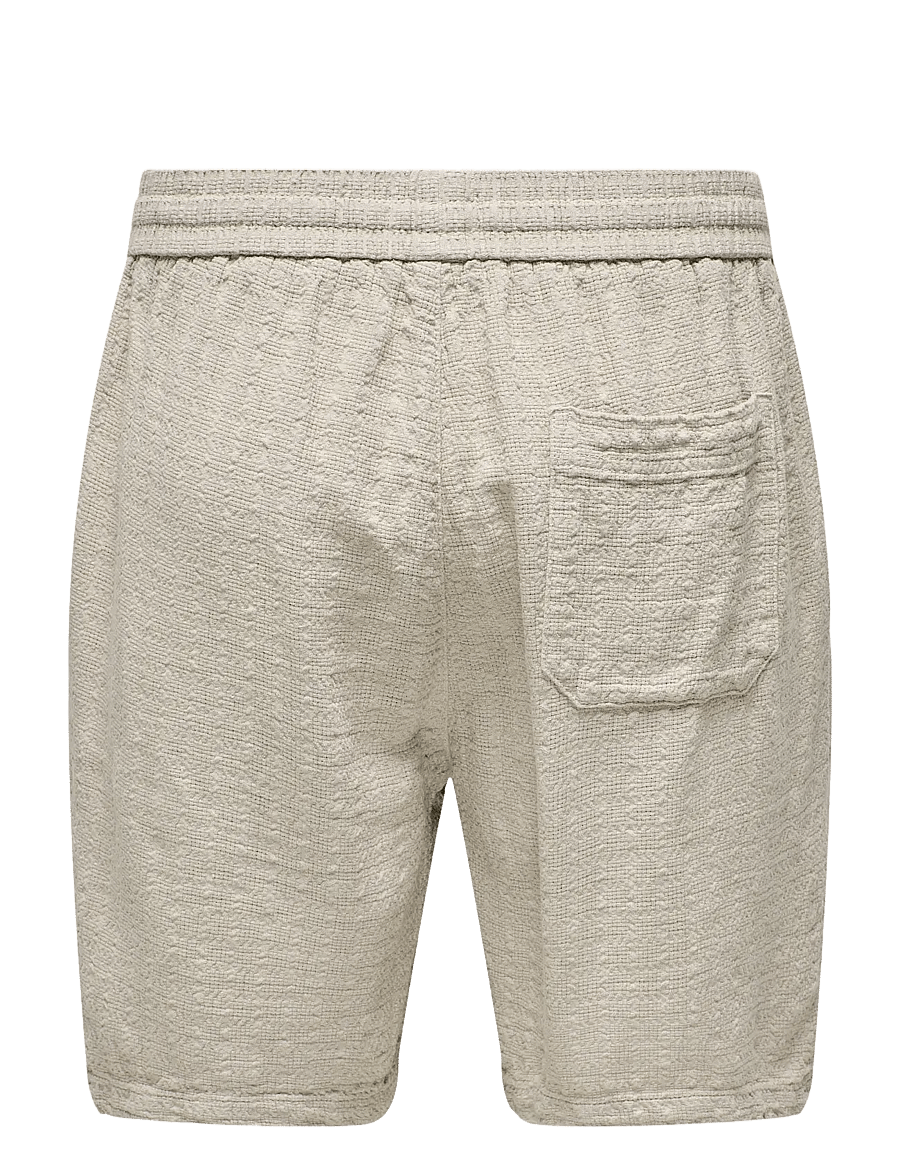 ONLY & SONS - ONSTEL LATHAM 0257 SHORTS NOOS - hørshorts - silver lining - 2