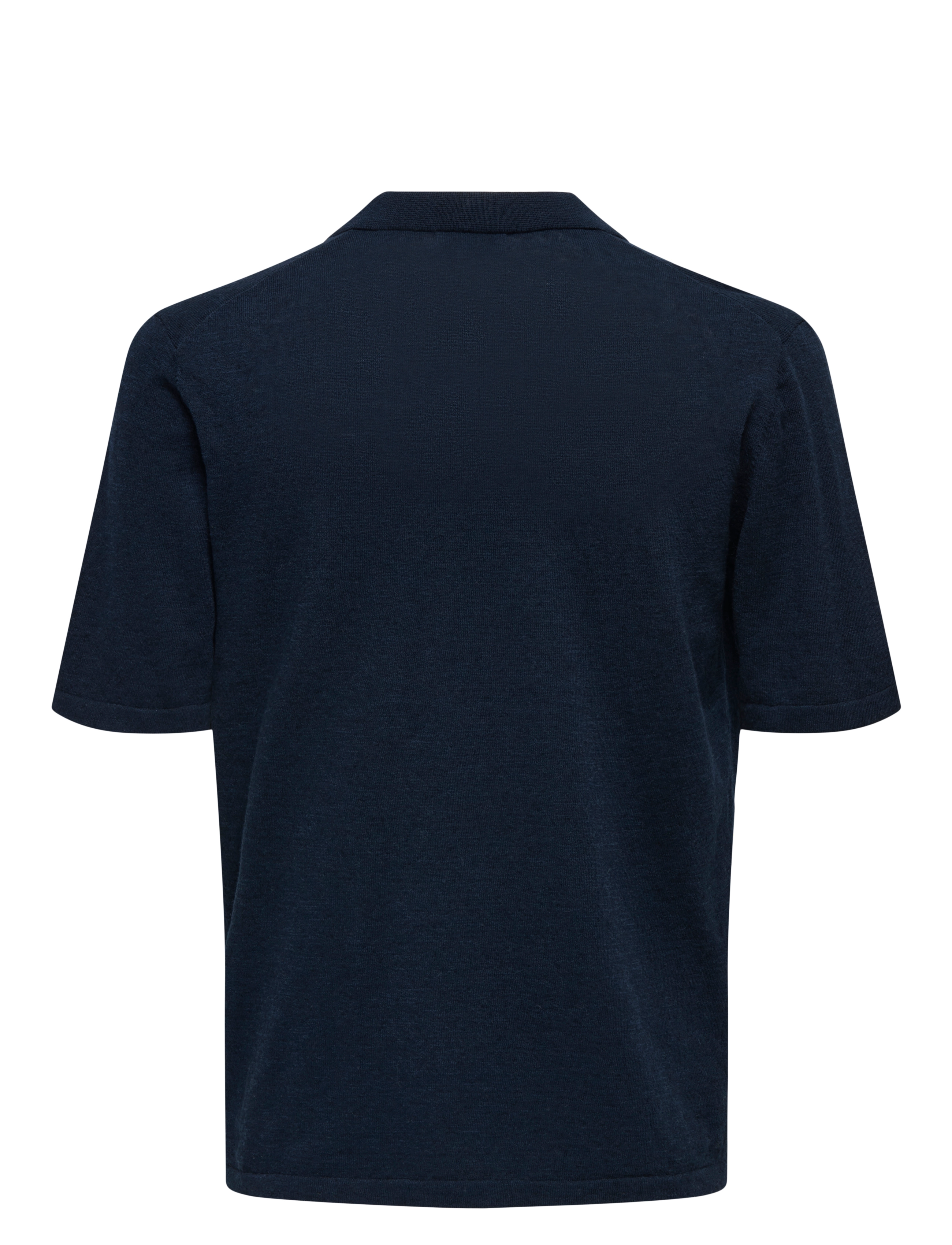 ONLY & SONS - ONSGEORGE REG 12 LINEN SS POLO KNIT - kurzärmelig - dark sapphire - 2