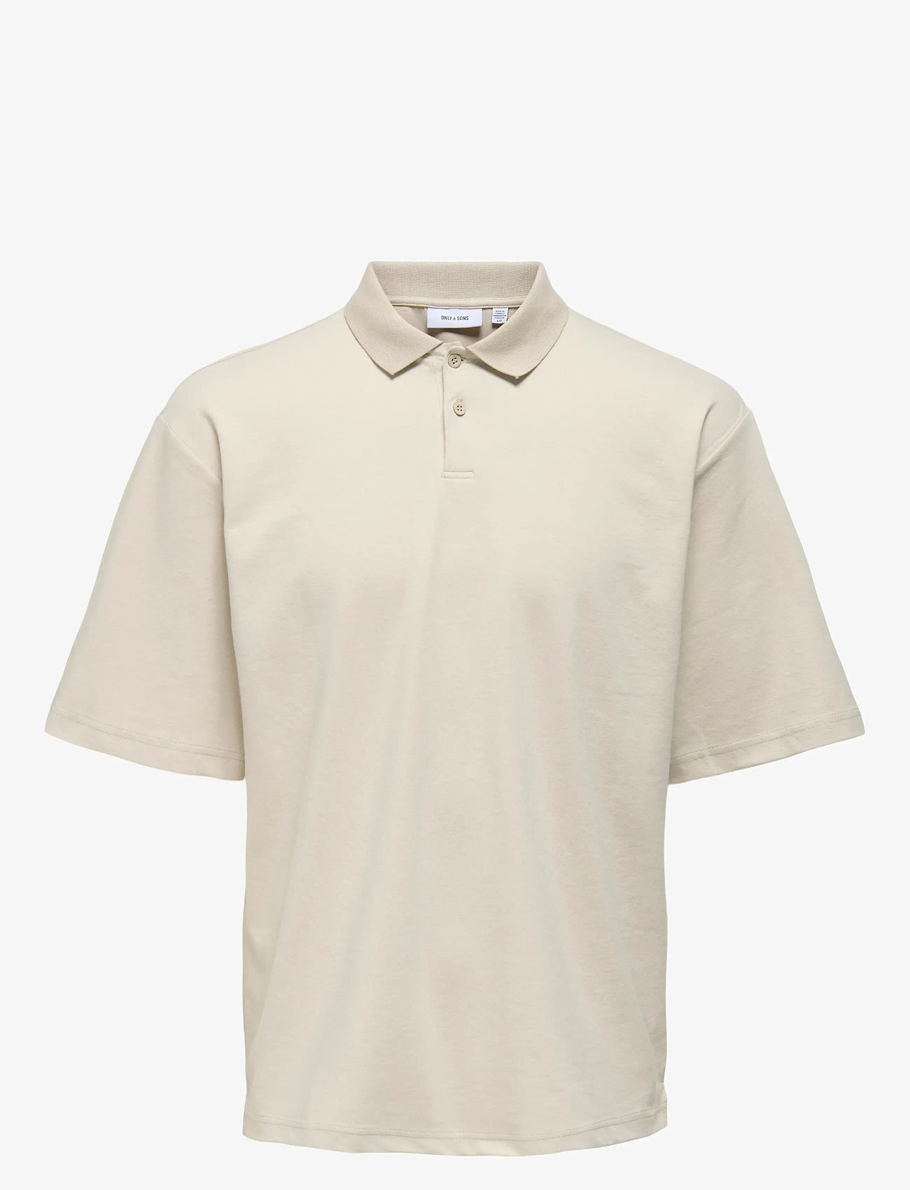 ONLY & SONS - ONSCASPIAN AUT SS POLO - laveste priser - silver lining - 0