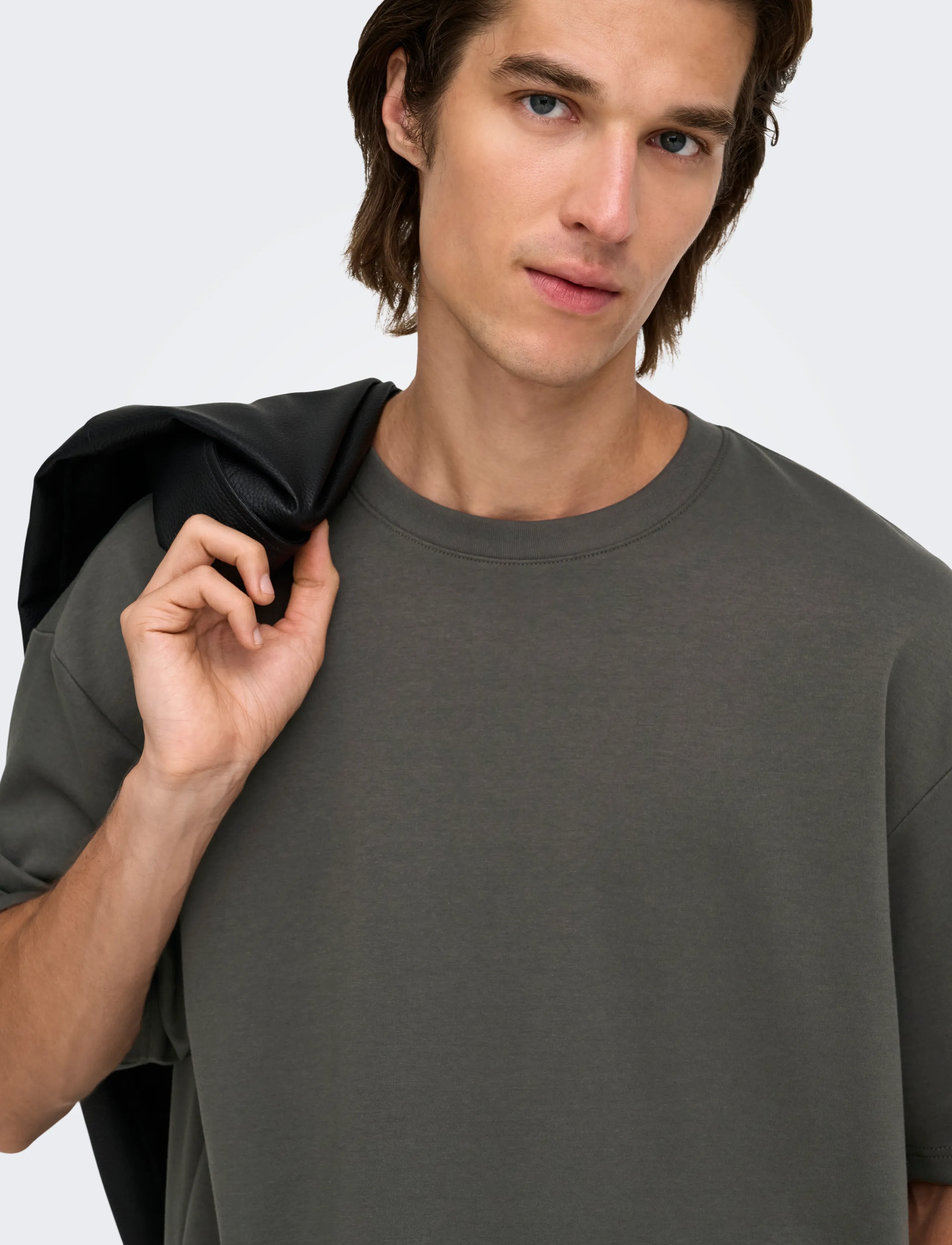 ONLY & SONS - ONSCASPIAN AIRFLEX BOXY SS TEE NOOS - die niedrigsten preise - beluga - 5