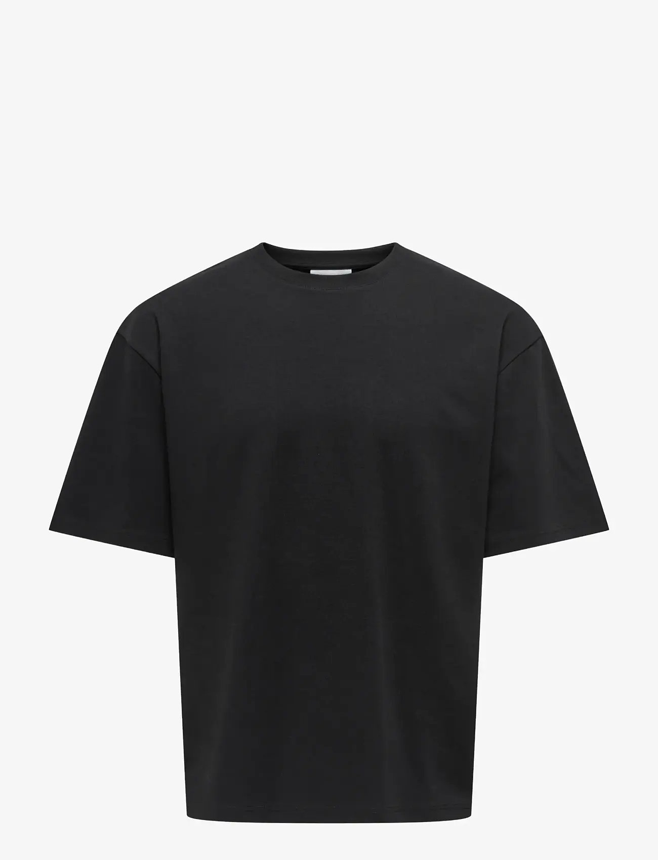 ONLY & SONS - ONSCASPIAN AIRFLEX BOXY SS TEE NOOS - short-sleeved t-shirts - black - 1