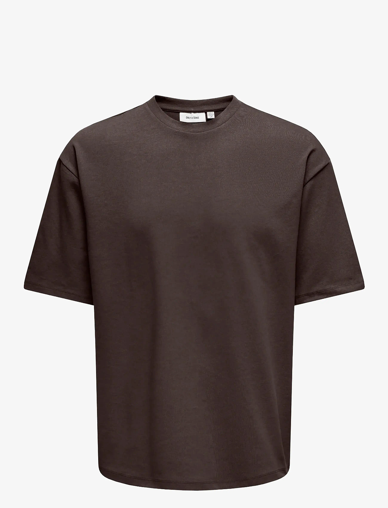 ONLY & SONS - ONSCASPIAN AIRFLEX BOXY SS TEE NOOS - short-sleeved t-shirts - mulch - 0