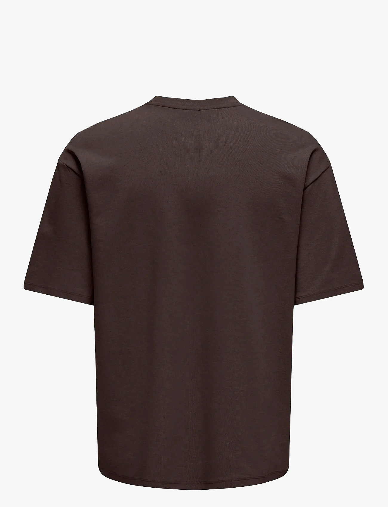 ONLY & SONS - ONSCASPIAN AIRFLEX BOXY SS TEE NOOS - short-sleeved t-shirts - mulch - 1