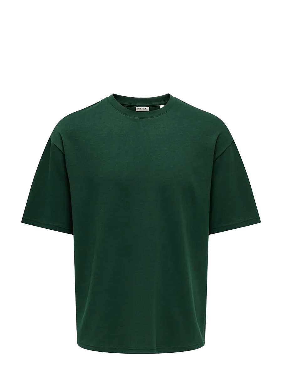 ONLY & SONS - ONSCASPIAN AIRFLEX BOXY SS TEE NOOS - lühikeste varrukatega t-särgid - pine grove - 1
