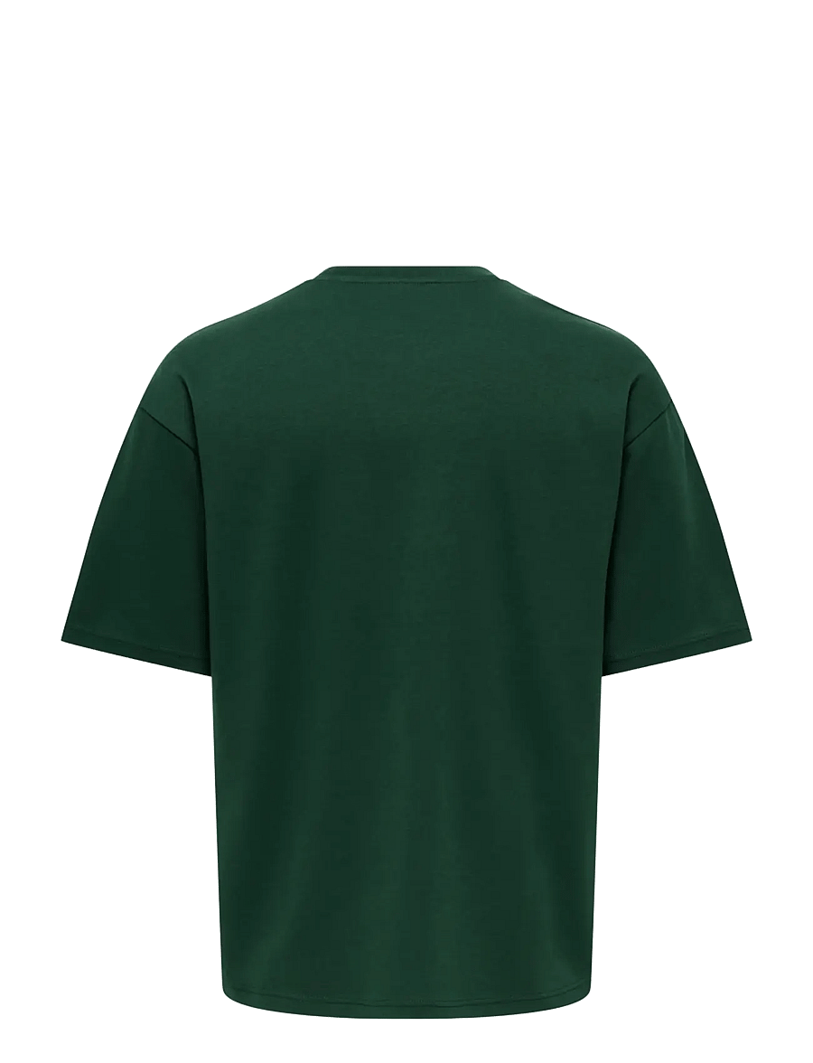 ONLY & SONS - ONSCASPIAN AIRFLEX BOXY SS TEE NOOS - lühikeste varrukatega t-särgid - pine grove - 2