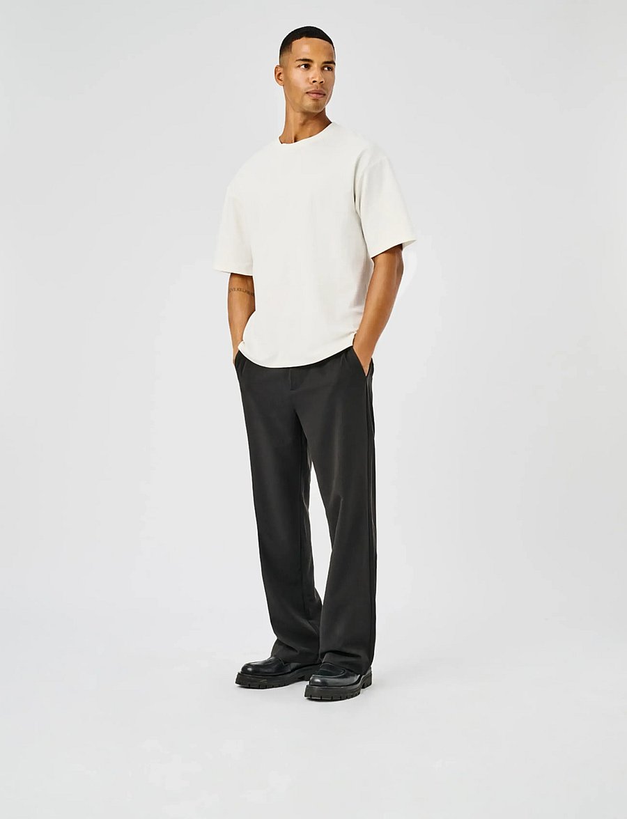 ONLY & SONS - ONSCASPIAN AIRFLEX BOXY SS TEE NOOS - t-shirts à manches courtes - white - 0