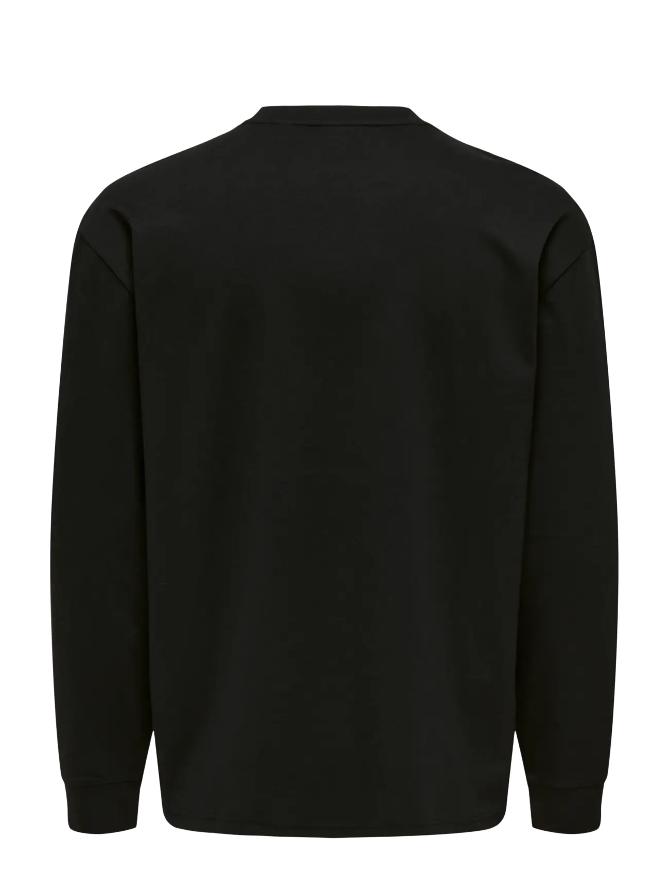 ONLY & SONS - ONSCASPIAN AIRFLEX RLX LS TEE NOOS - black - 2