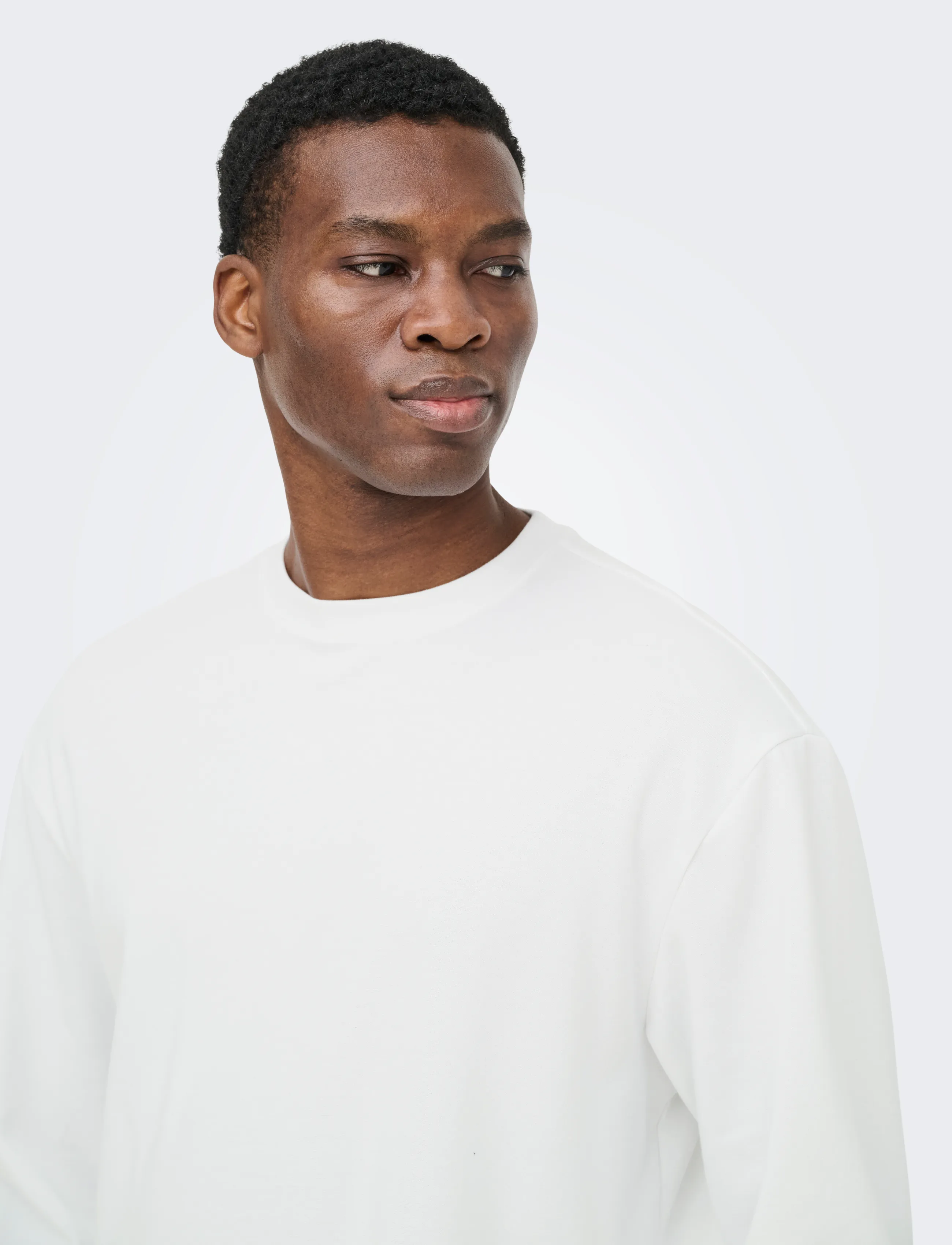 ONLY & SONS - ONSCASPIAN AIRFLEX RLX LS TEE NOOS - white - 5
