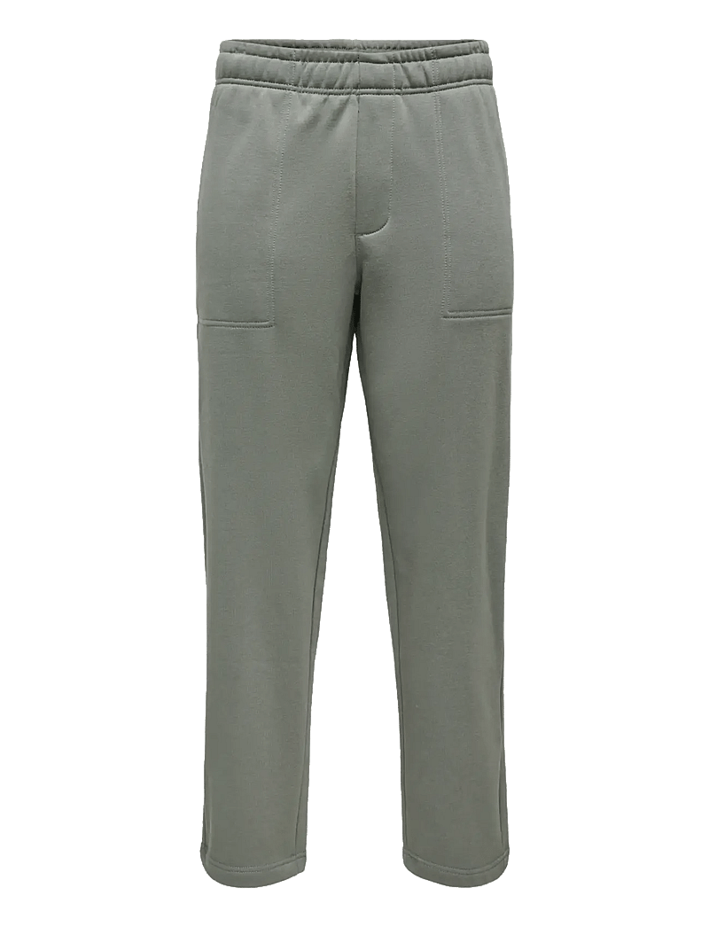 ONLY & SONS - ONSCONNOR LIFE RLX PANTS SWEAT NOOS - kollektioner - castor gray - 1