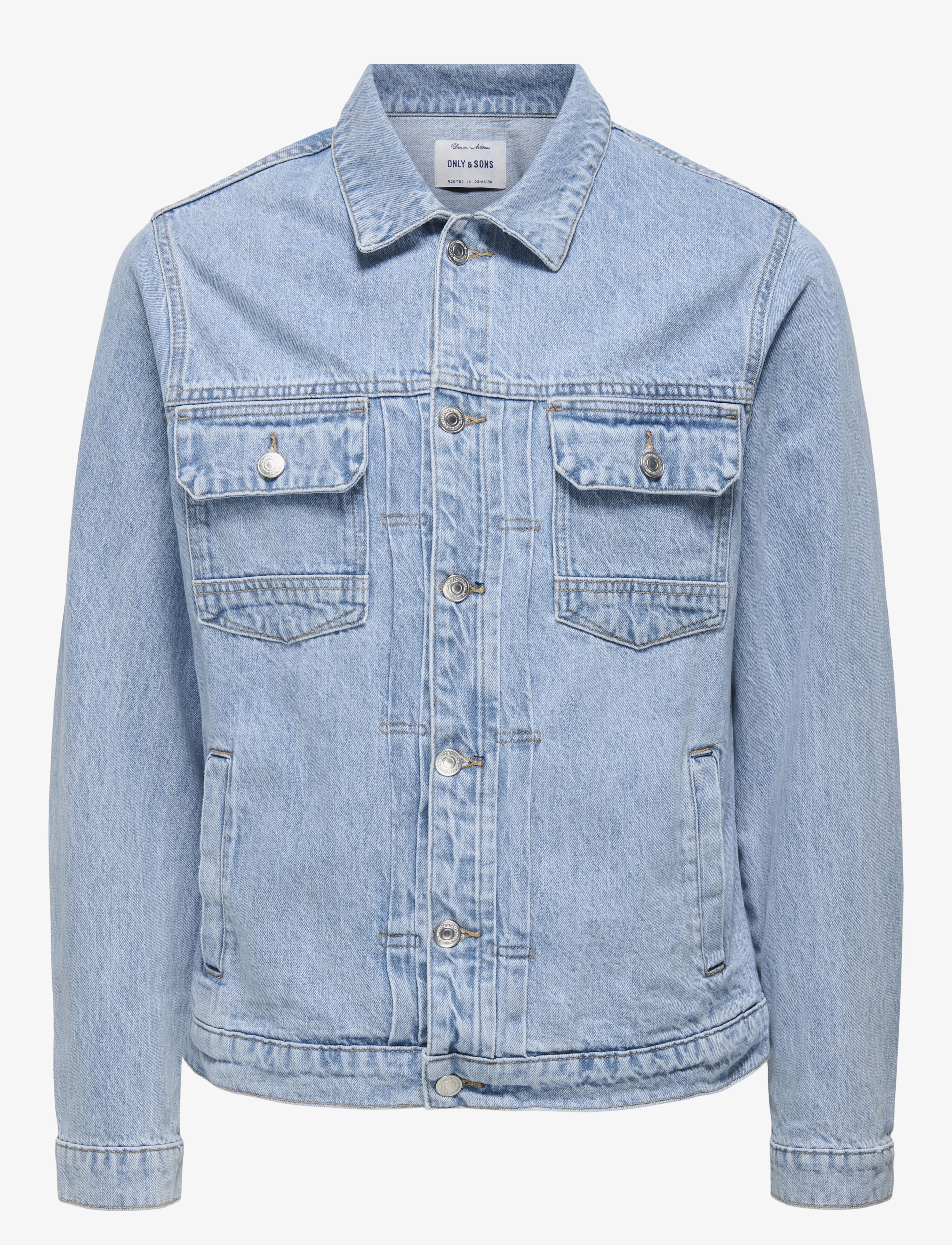 ONLY & SONS ONSDUKE LB 2035 AZG DNM JACKET - Jackor & rockar - LIGHT BLUE DENIM / blue