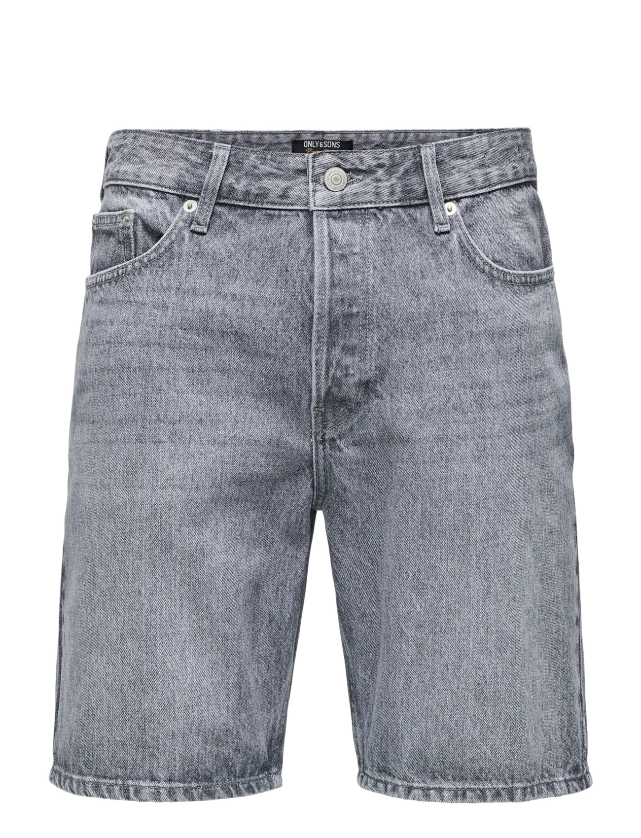 ONLY & SONS ONSEDGE MG 2042 TAI DNM SHORTS NOOS - Shorts - MEDIUM GREY DENIM / grey