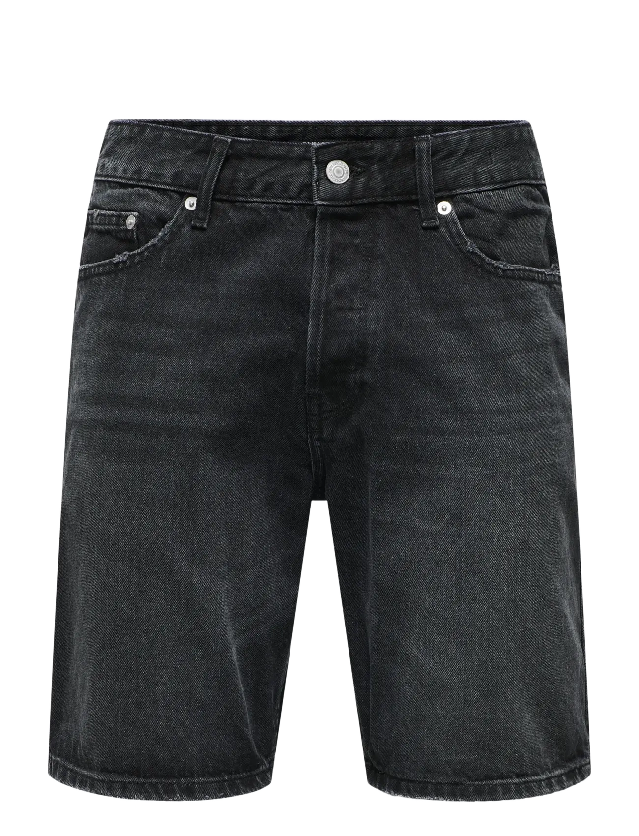 ONLY & SONS ONSEDGE BLACK 2047 TAI DNM SHORTS NOOS - Shorts - BLACK DENIM / black