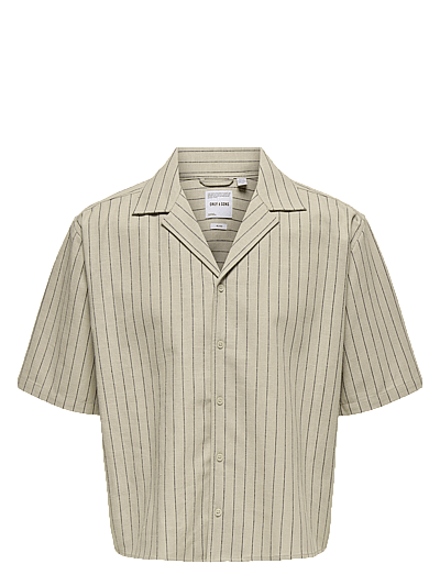Onsemilo Rlx Ss Linen Resort Shirt 0256 - KortæRmede