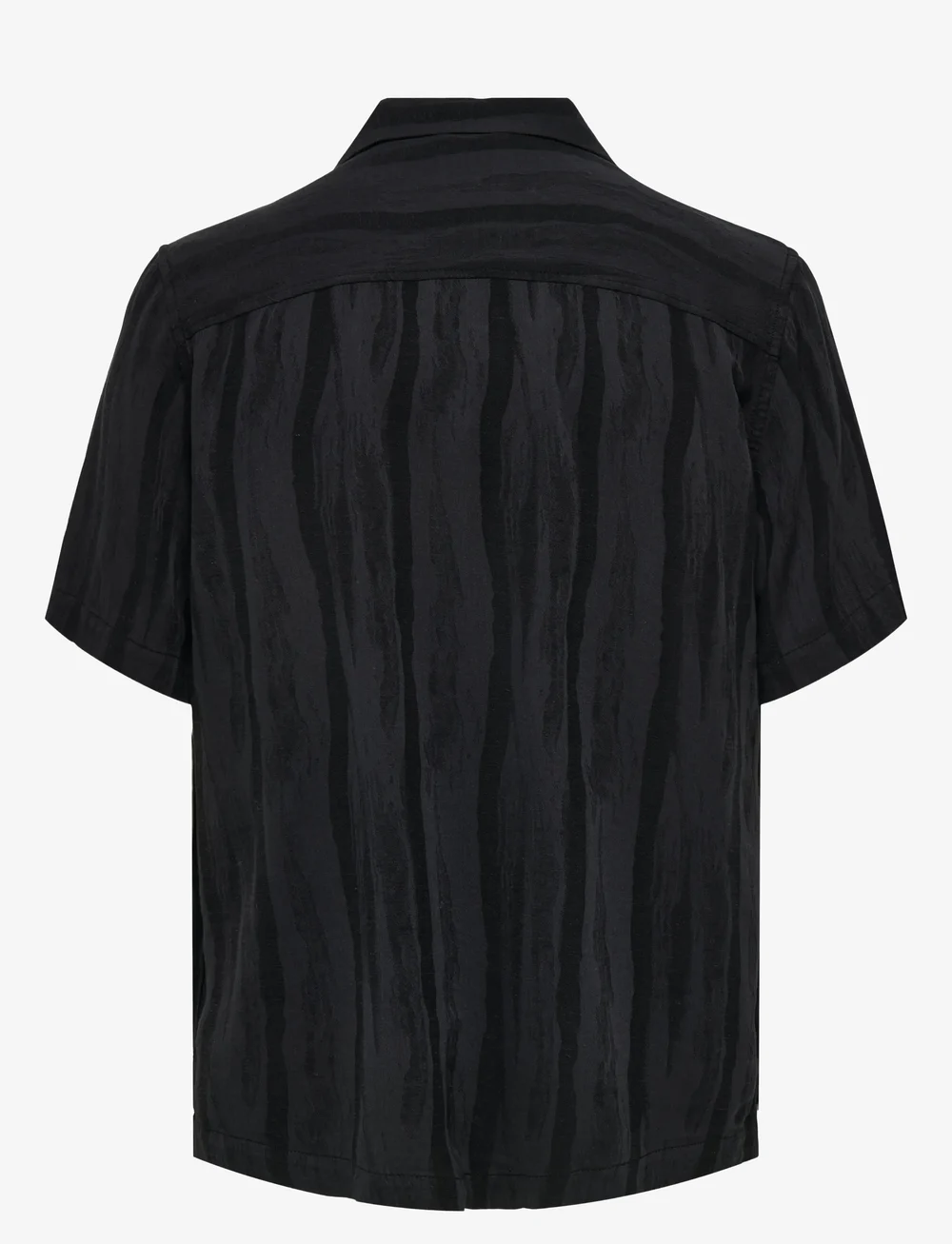 ONLY & SONS - ONSROBERT SS RESORT LINEN SHIRT 0253 - linnen overhemden - black - 1