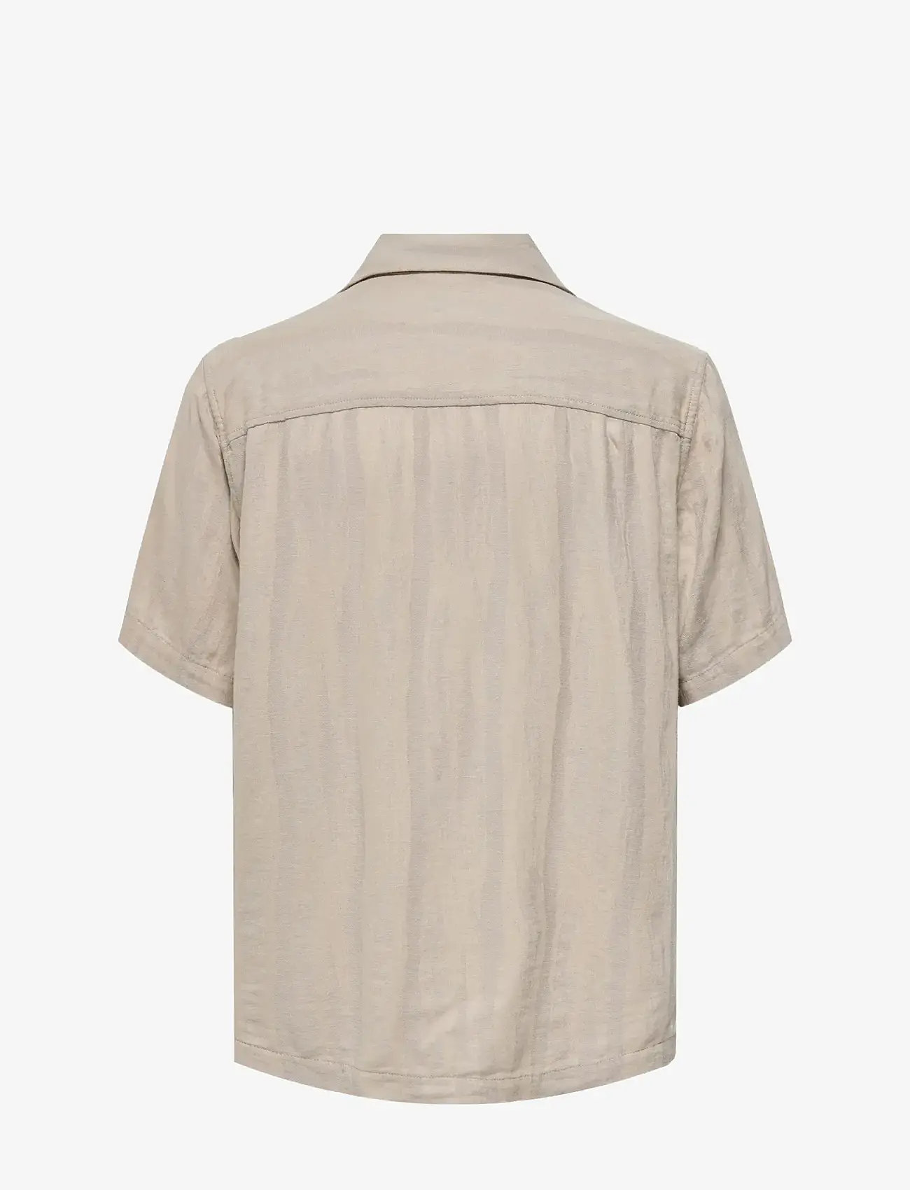 ONLY & SONS - ONSROBERT SS RESORT LINEN SHIRT 0253 - hørskjorter - silver lining - 1