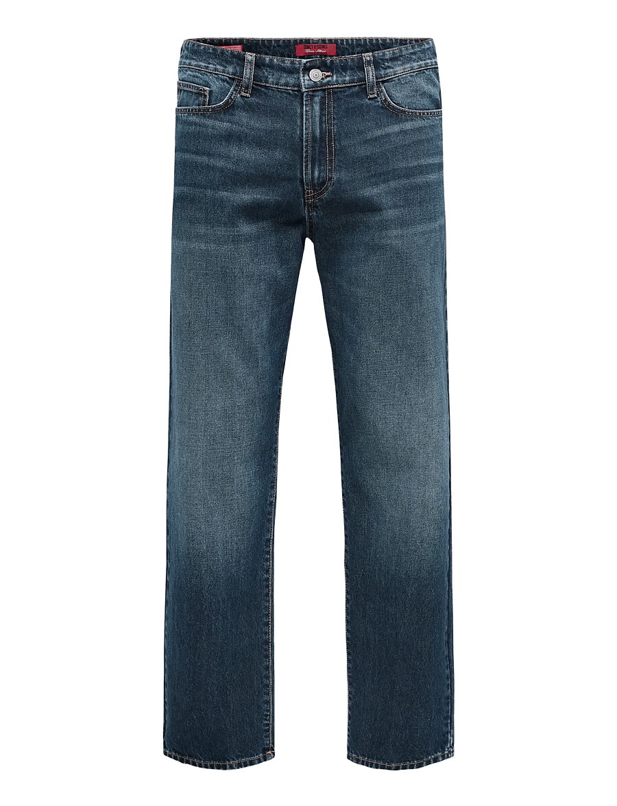 ONLY & SONS - ONSEDGE STRAIGHT DB 2103 AZG DNM - dark blue denim - 0