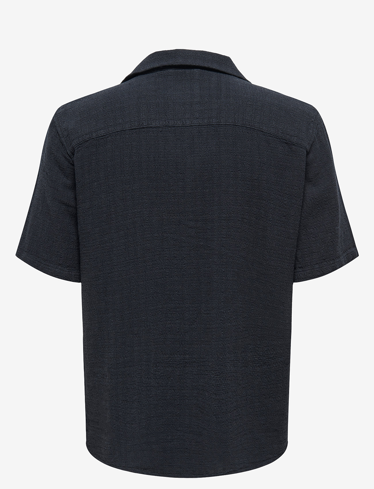 ONLY & SONS - ONSLATHAM REG RESORT STRUC 0257 NOOS - linen shirts - dark navy - 2