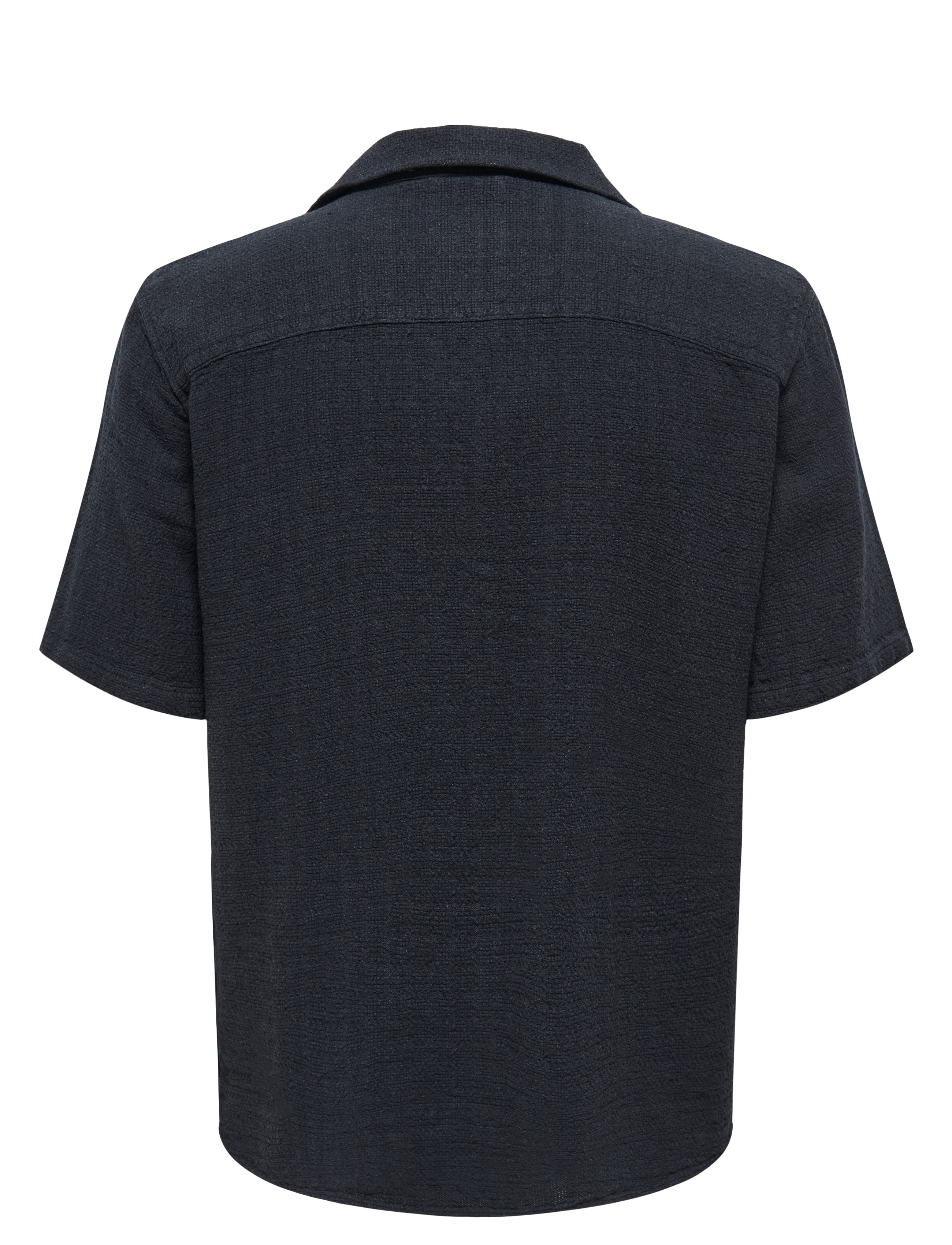 ONLY & SONS - ONSLATHAM REG RESORT STRUC 0257 NOOS - hørskjorter - dark navy - 2