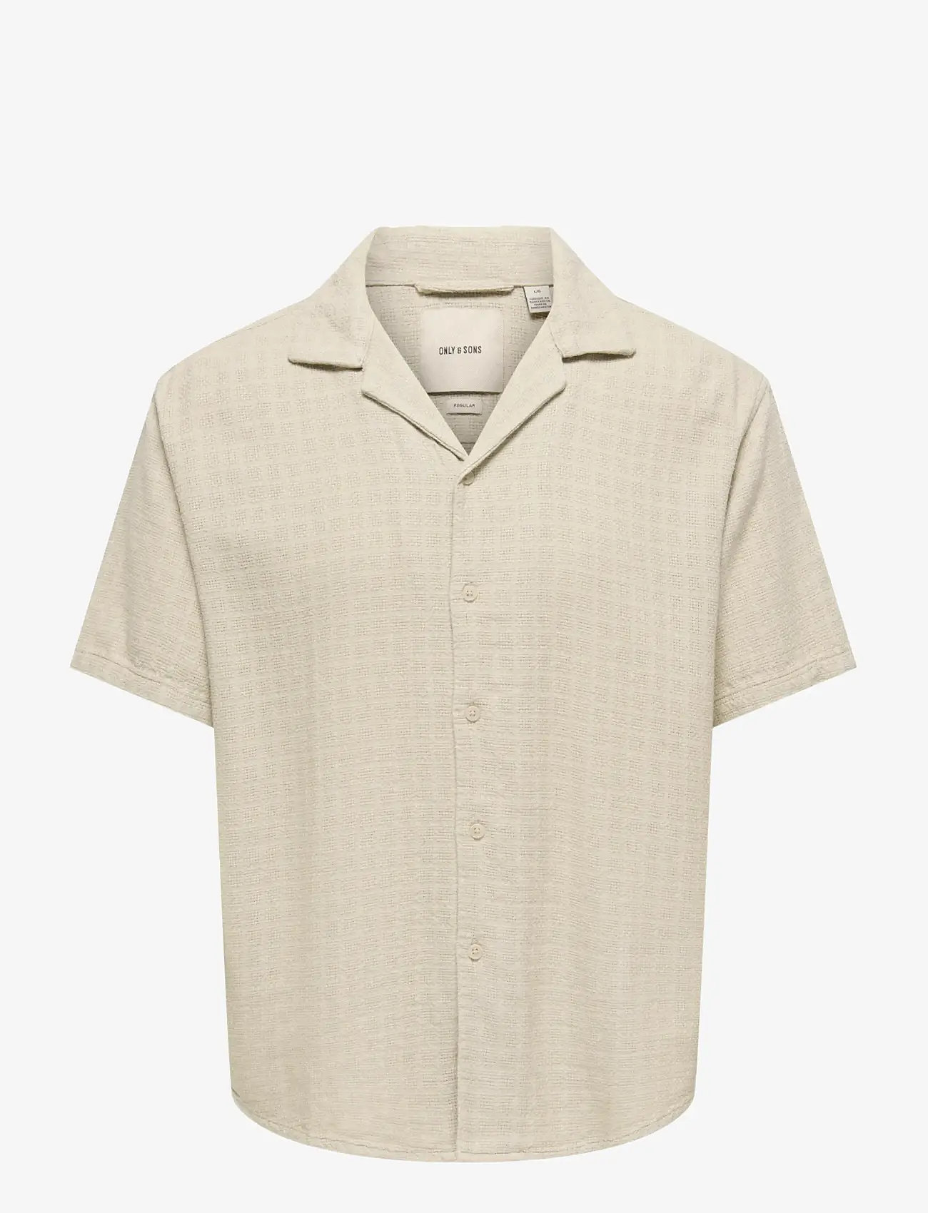 ONLY & SONS - ONSLATHAM REG RESORT STRUC 0257 NOOS - linased särgid - silver lining - 1