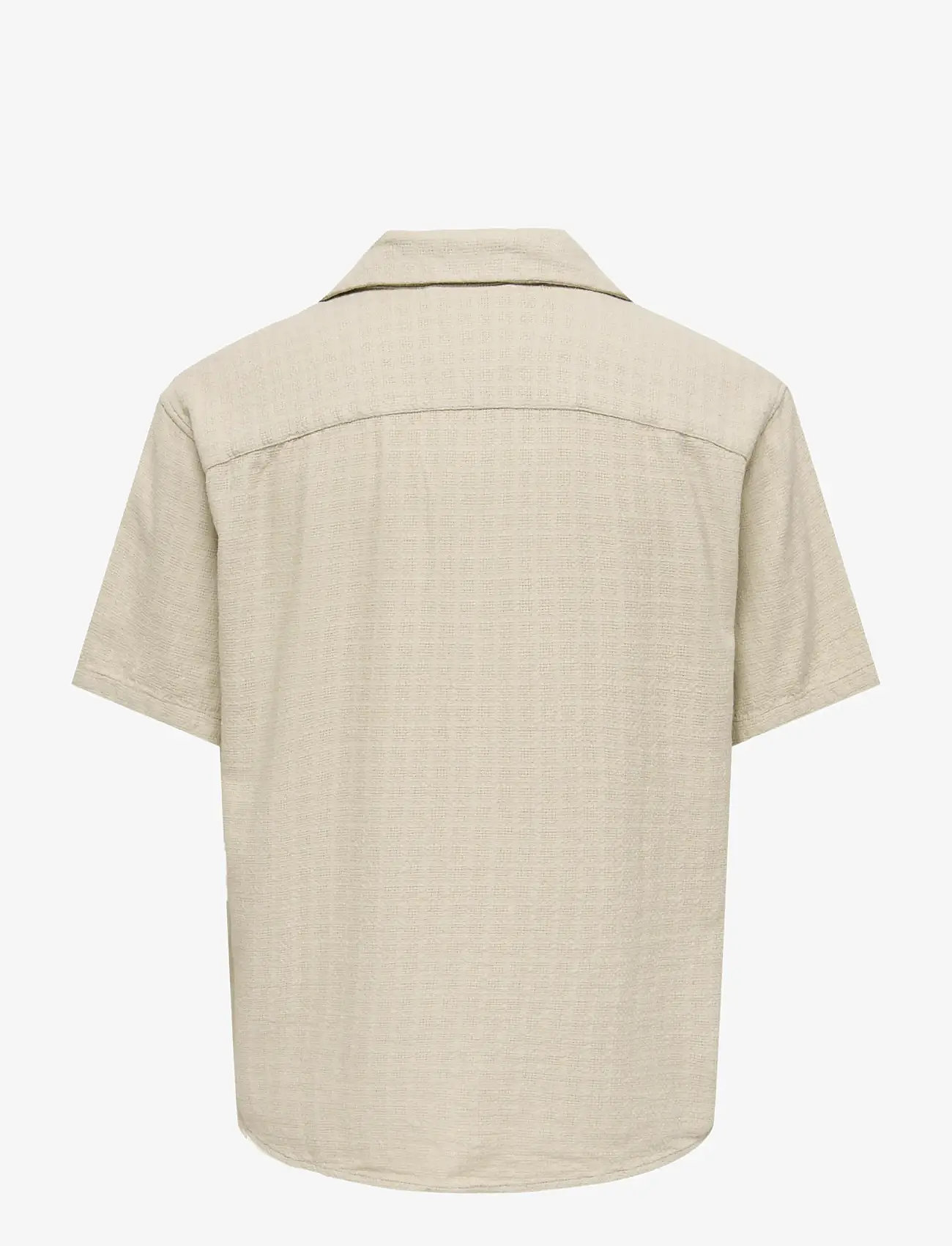 ONLY & SONS - ONSLATHAM REG RESORT STRUC 0257 NOOS - linased särgid - silver lining - 2