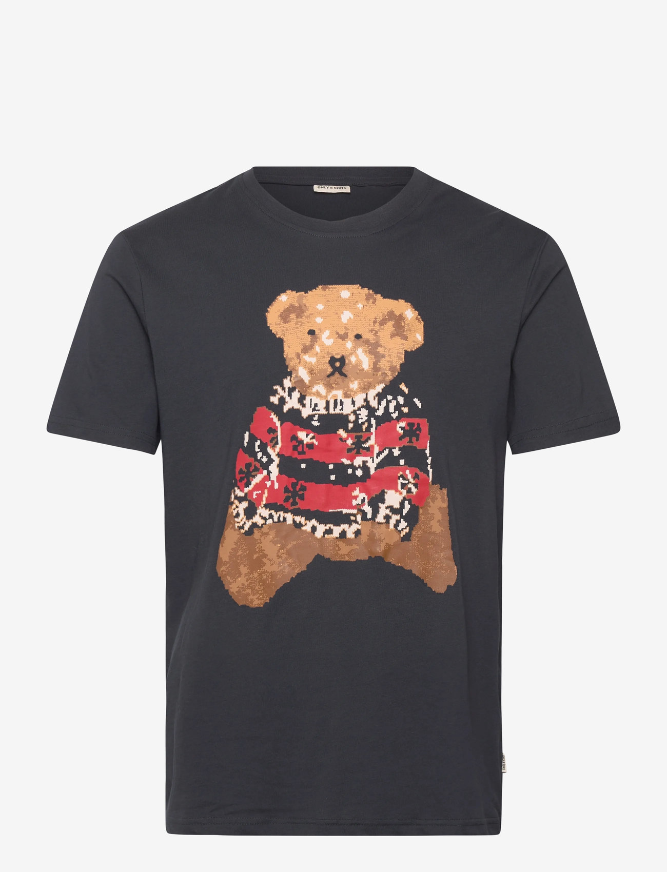 ONLY & SONS - ONSKLAUS REG SS TEE - herbstliche kleidung - dark navy - 0